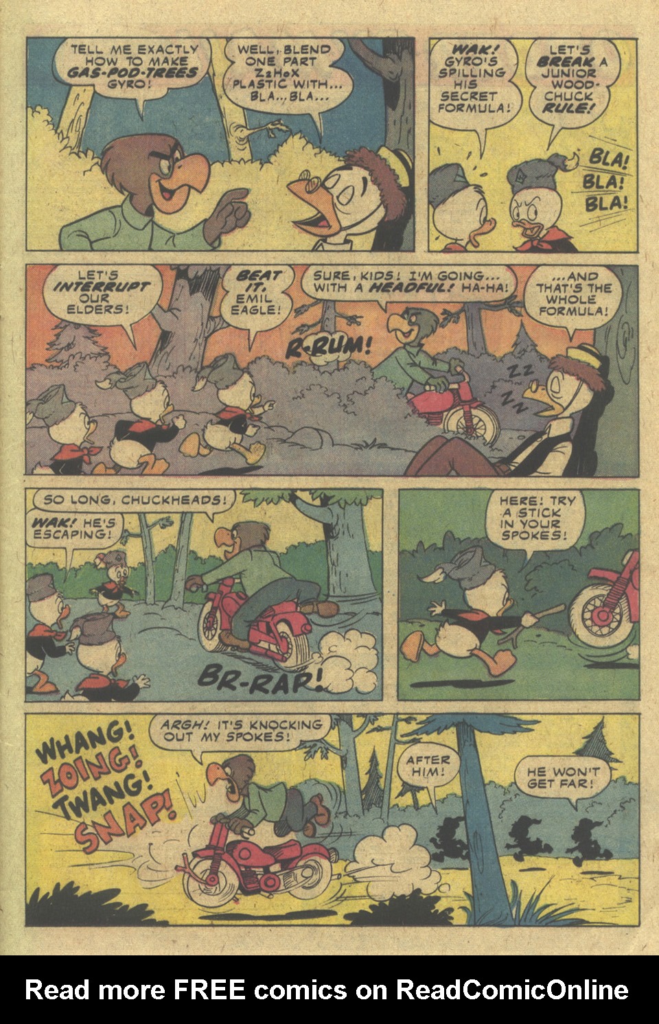 Read online Huey, Dewey, and Louie Junior Woodchucks comic -  Issue #32 - 13