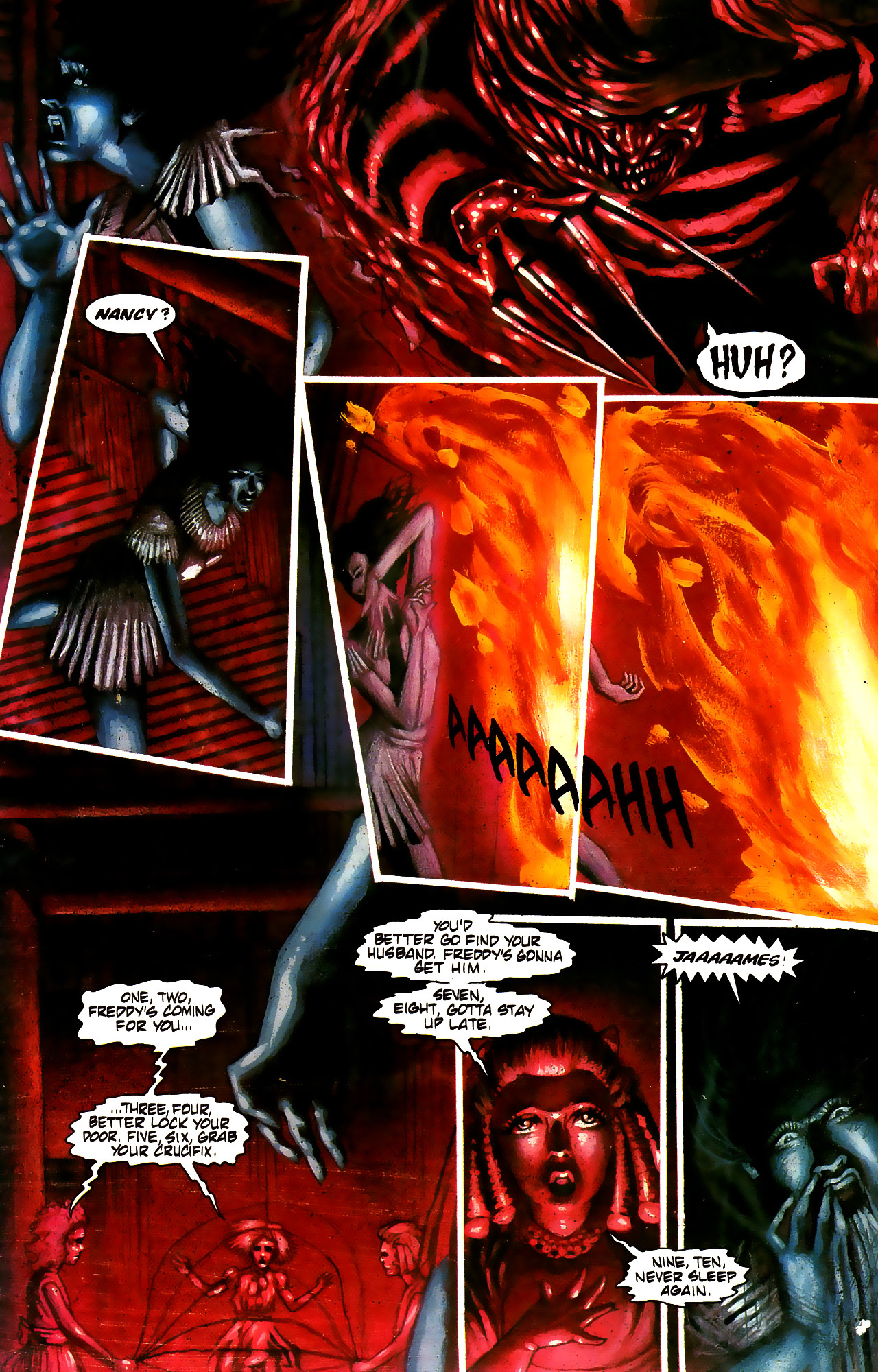 Read online Nightmares On Elm Street comic -  Issue #1 - 19