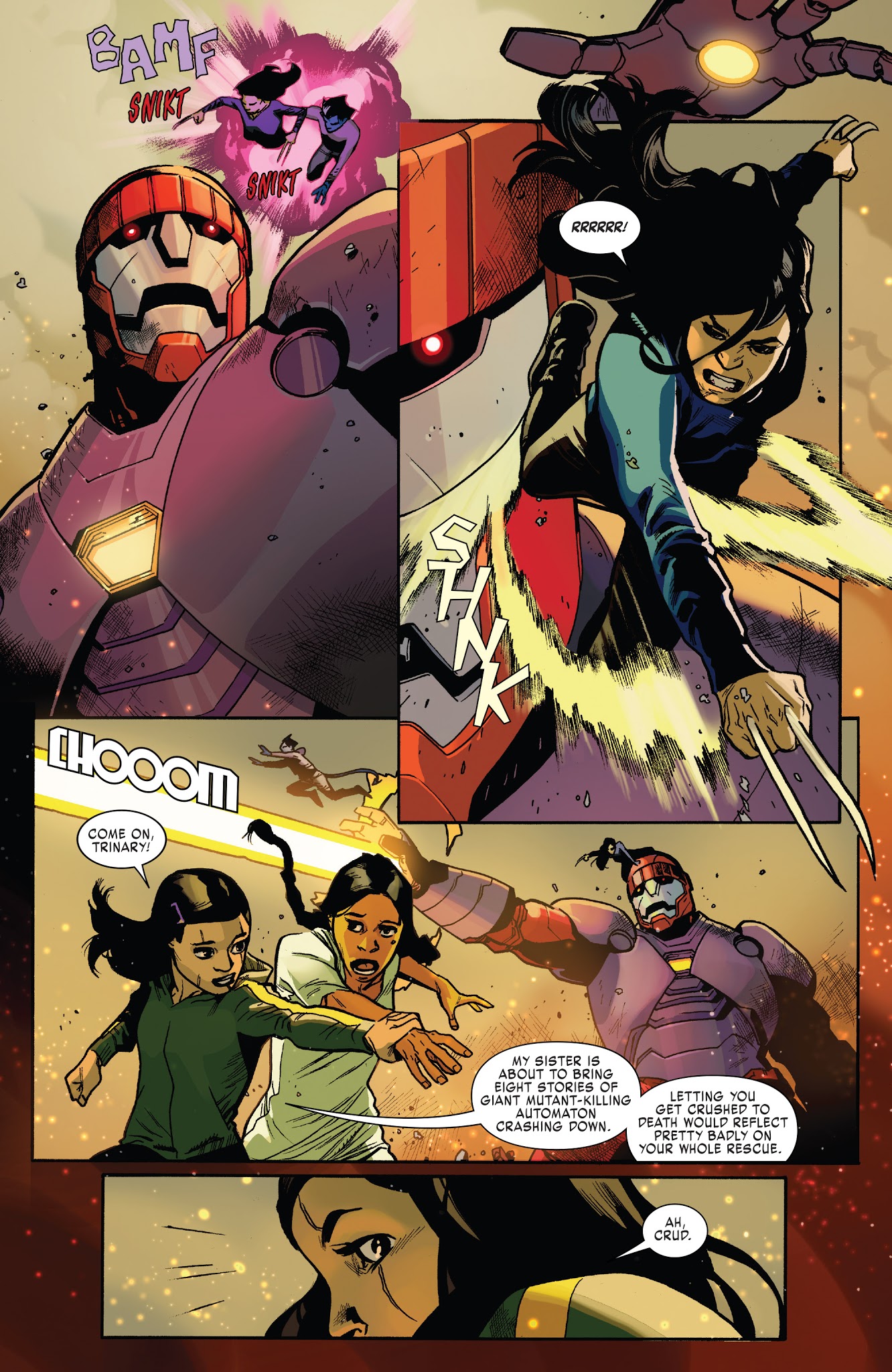 Read online X-Men: Red comic -  Issue #3 - 7