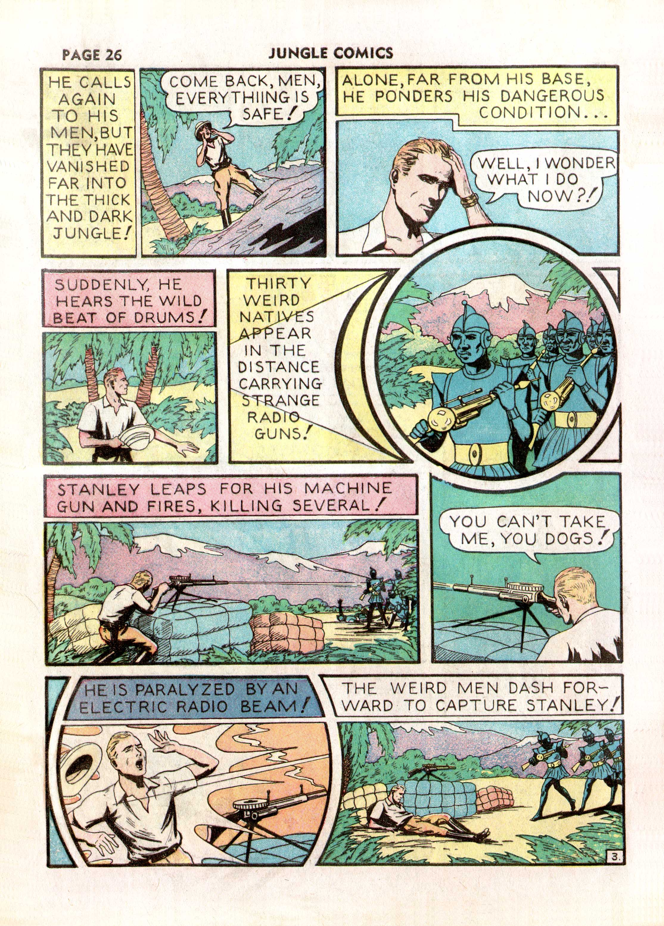 Read online Jungle Comics comic -  Issue #2 - 28