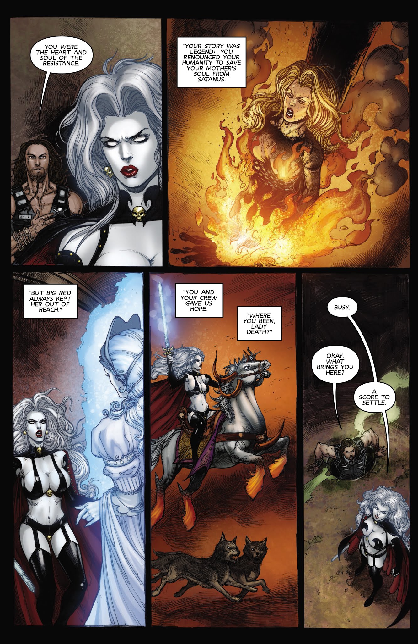 Read online Lady Death: Chaos Rules comic -  Issue # Full - 13