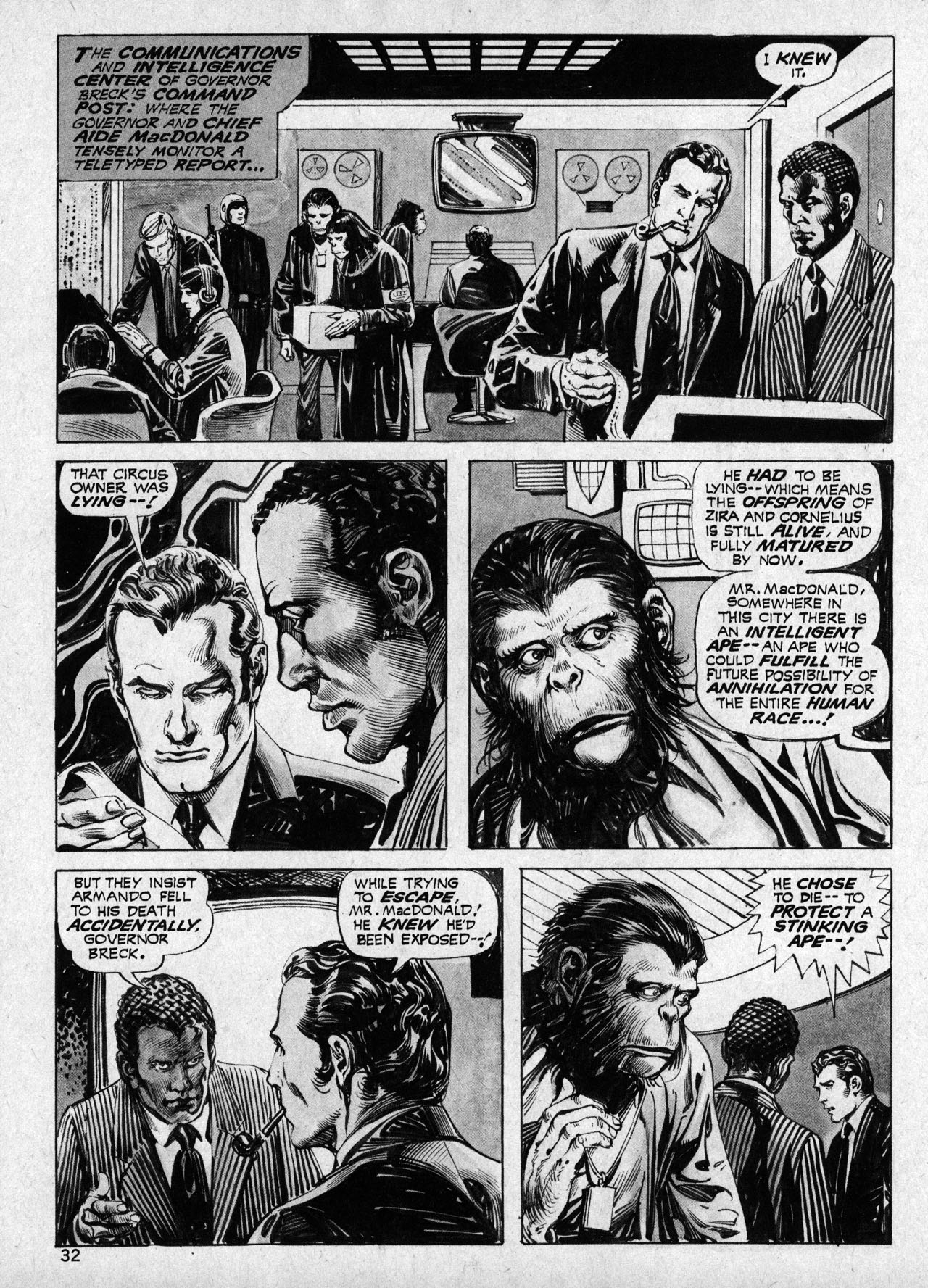 Read online Planet of the Apes comic -  Issue #19 - 31
