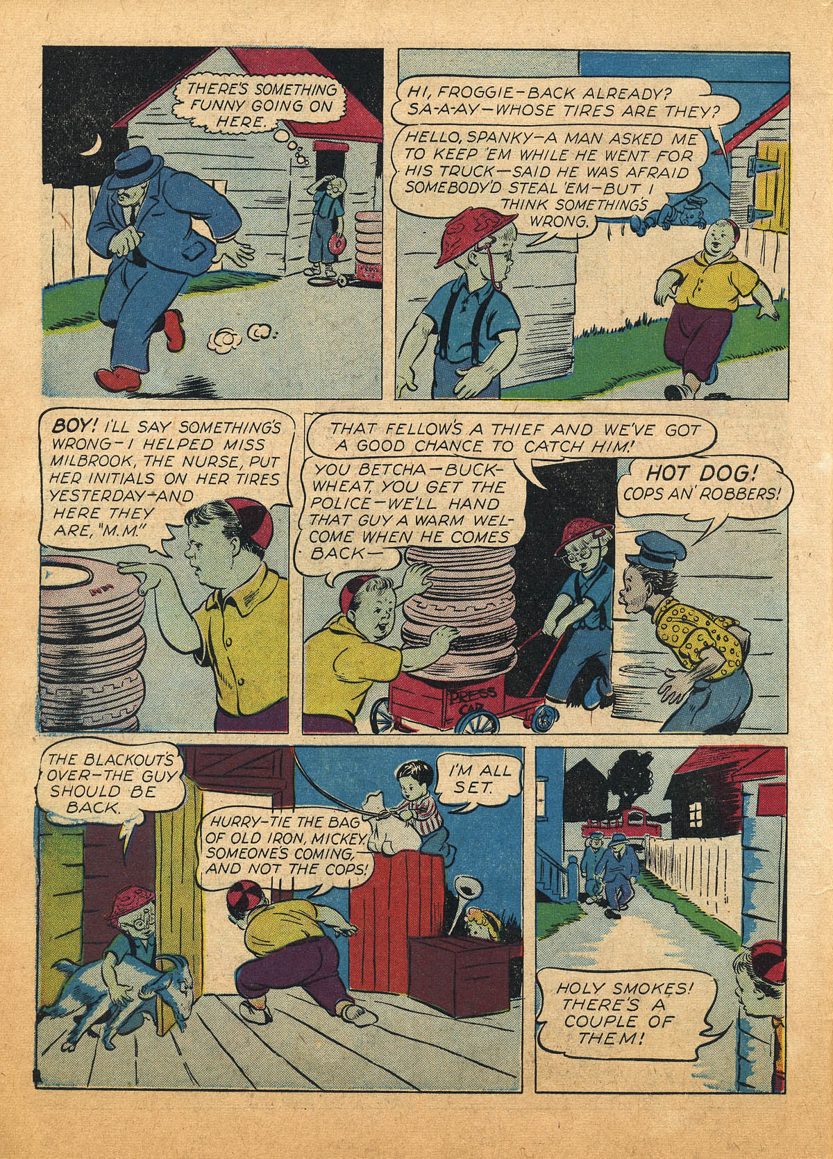 Read online Our Gang Comics comic -  Issue #2 - 9