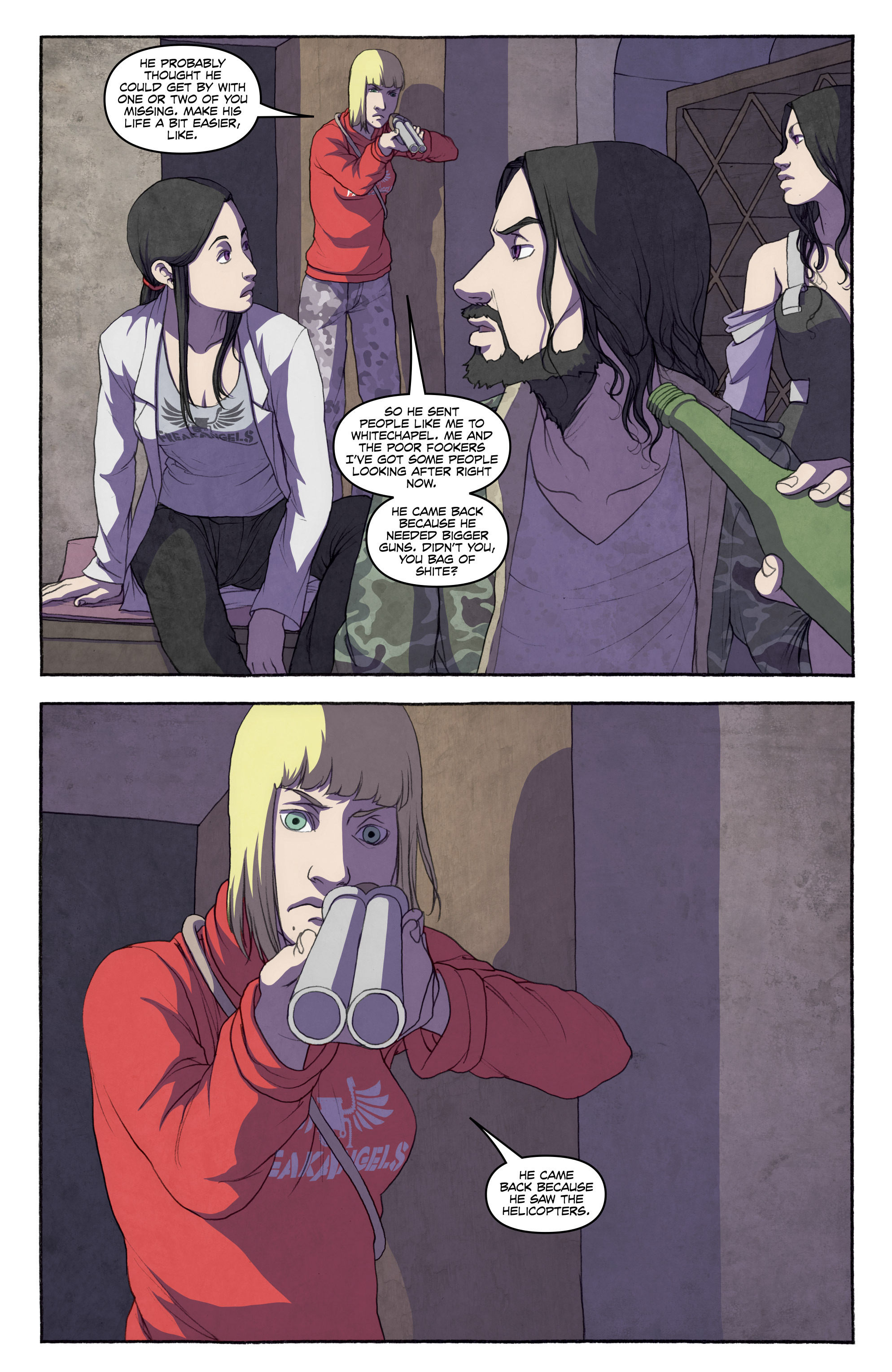 Read online FreakAngels comic -  Issue #6 - 59