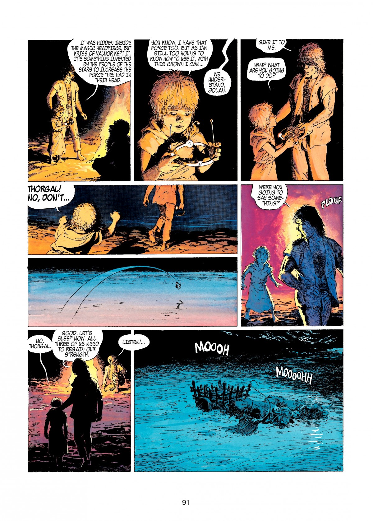 Read online Thorgal comic -  Issue #6 - 93