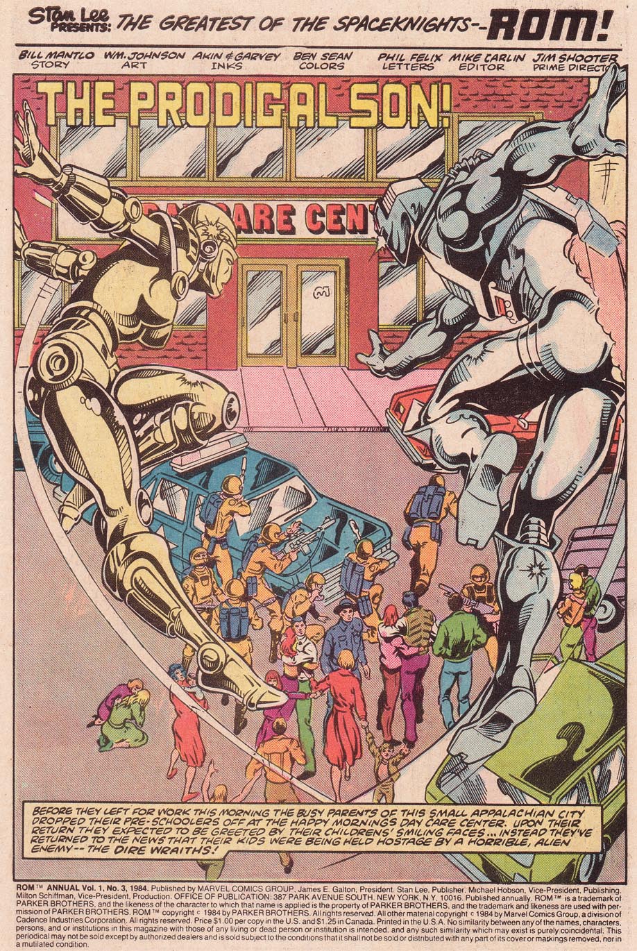 Read online ROM (1979) comic -  Issue # _Annual 3 - 2