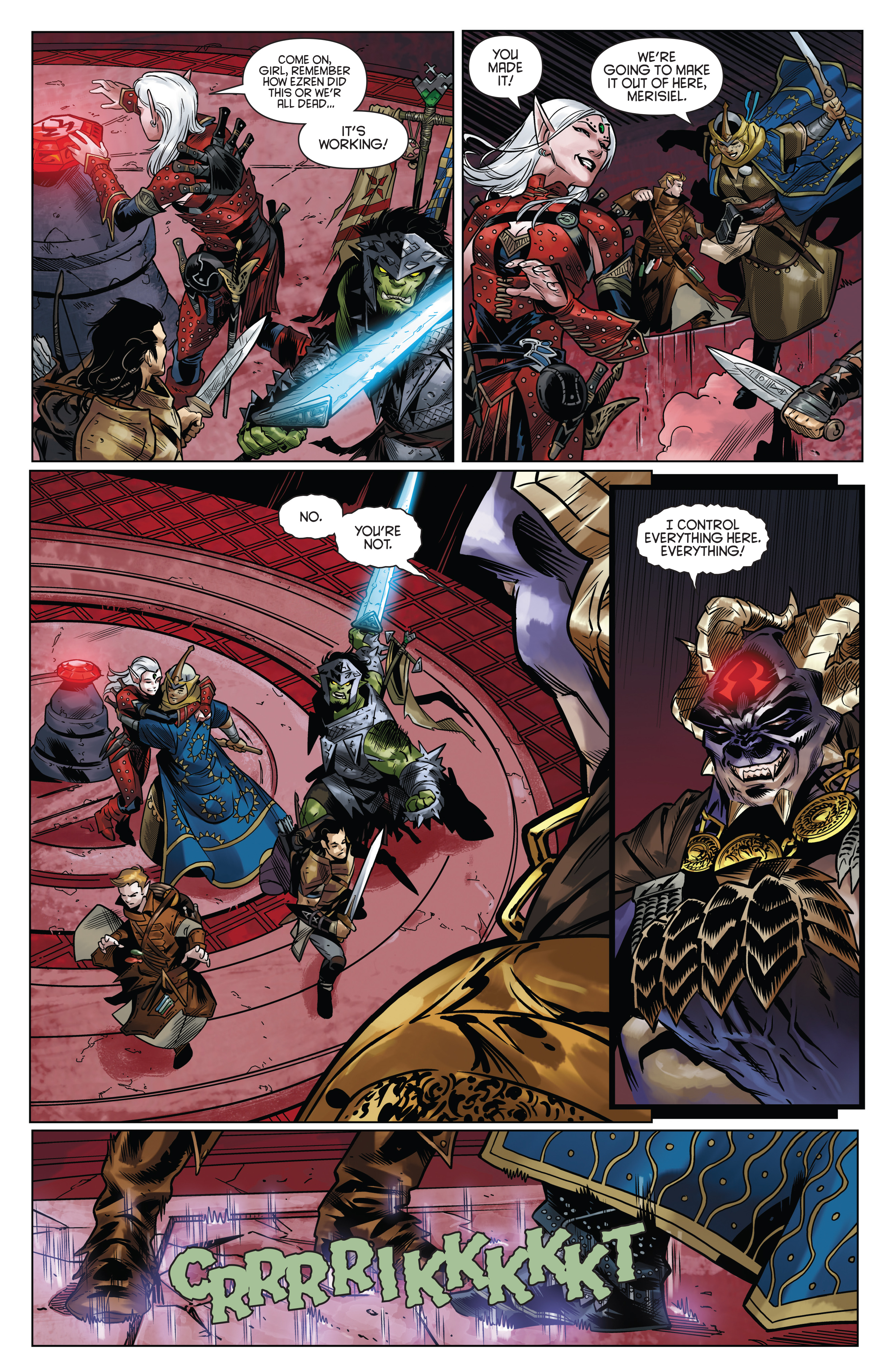 Read online Pathfinder: Hollow Mountain comic -  Issue #3 - 8