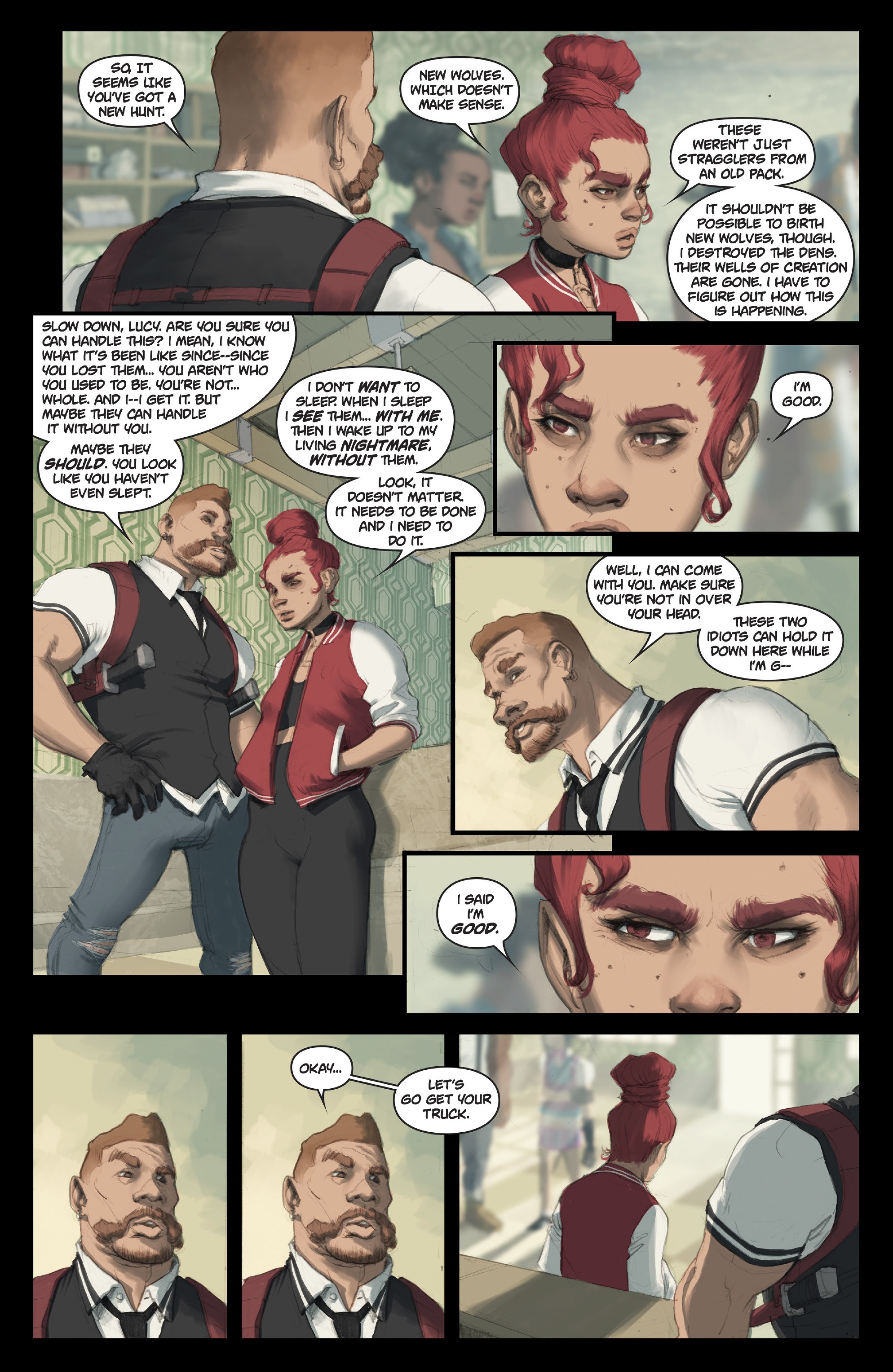 Read online Lucy Claire: Redemption comic -  Issue #2 - 10