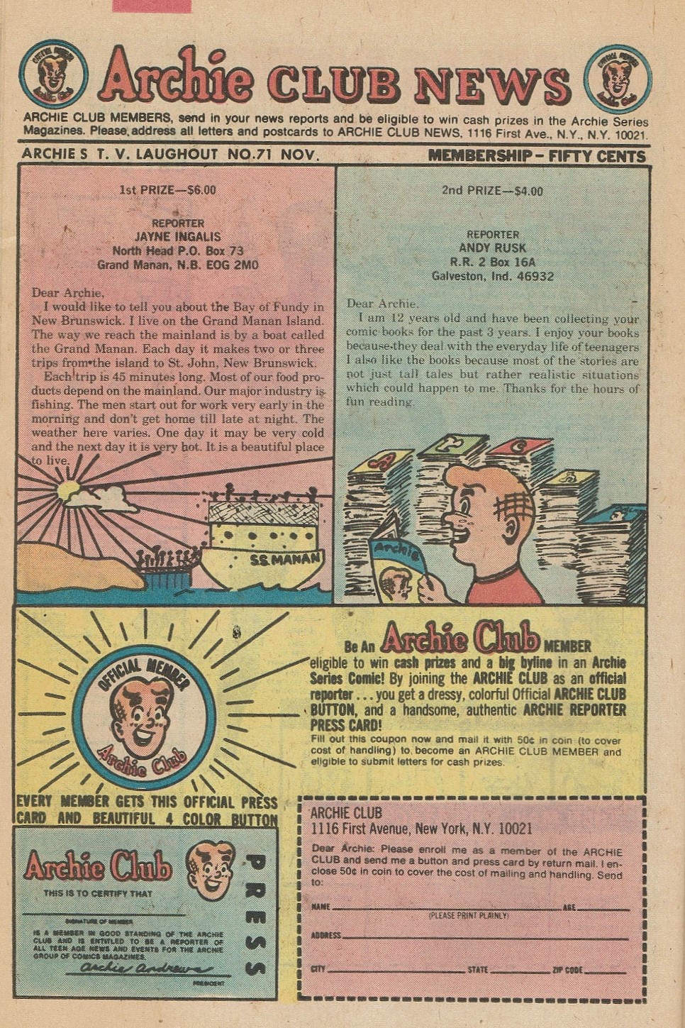 Read online Archie's TV Laugh-Out comic -  Issue #71 - 26