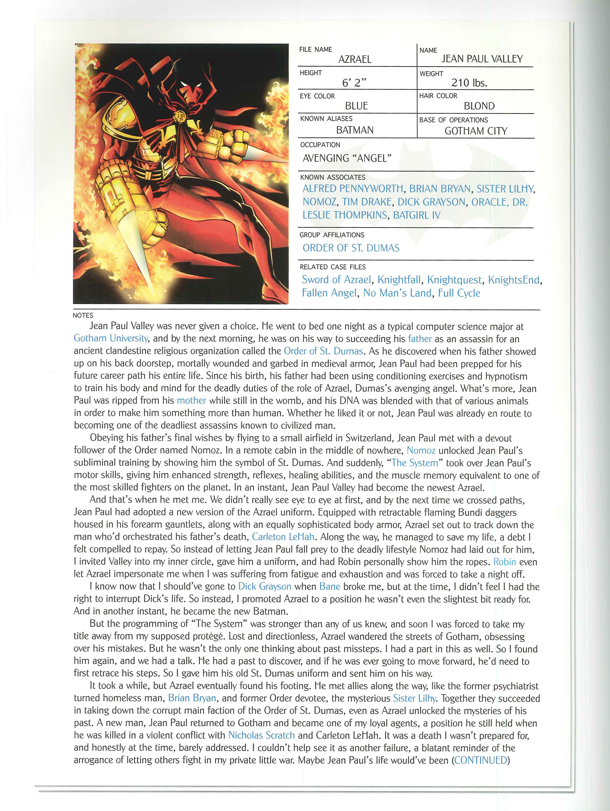 Read online The Batman Files comic -  Issue # TPB (Part 3) - 35