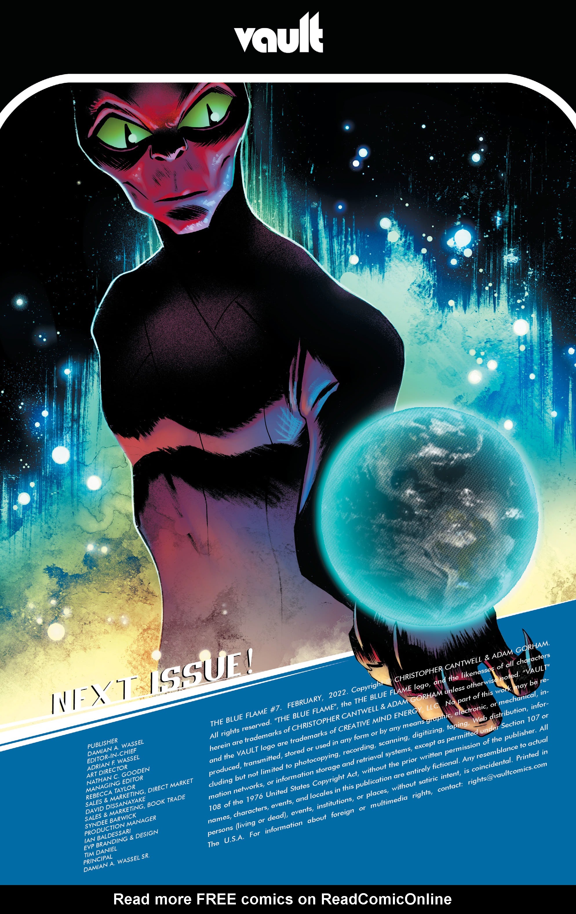 Read online The Blue Flame comic -  Issue #7 - 29