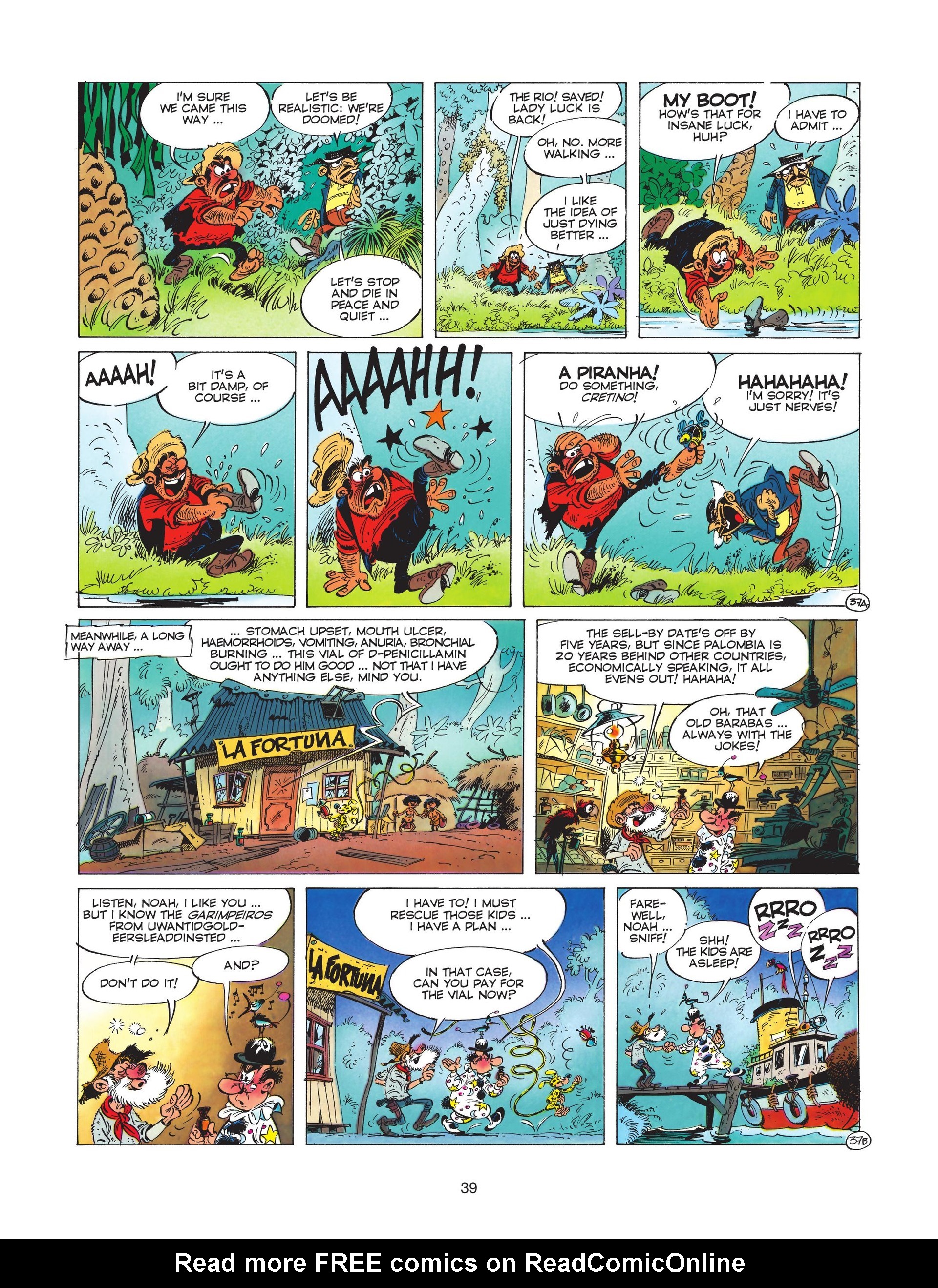 Read online Marsupilami comic -  Issue #7 - 41