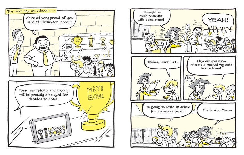 Read online Lunch Lady and the Mutant Mathletes comic -  Issue # Full - 48