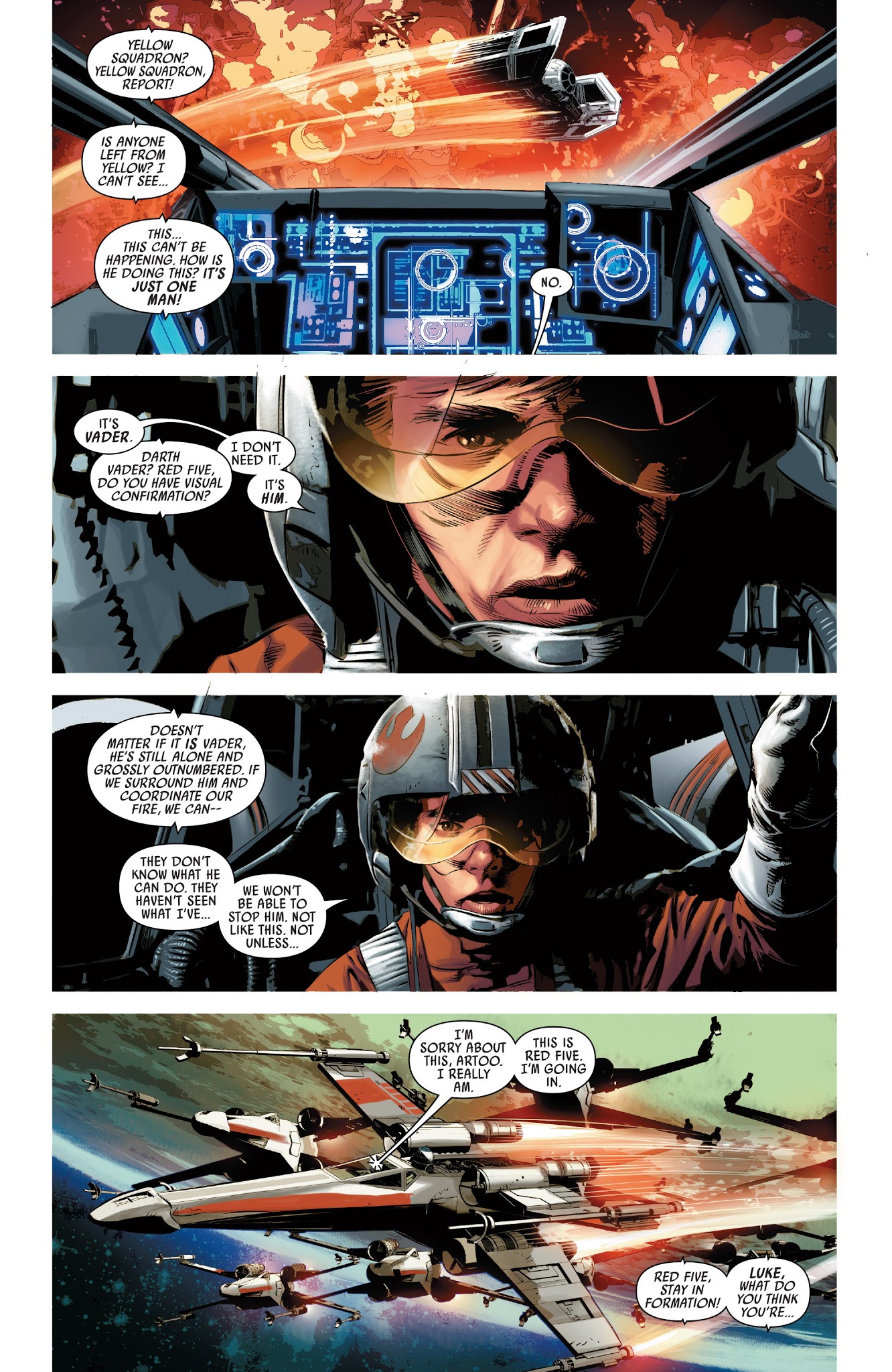 Read online Star Wars: Vader Down comic -  Issue # TPB - 16