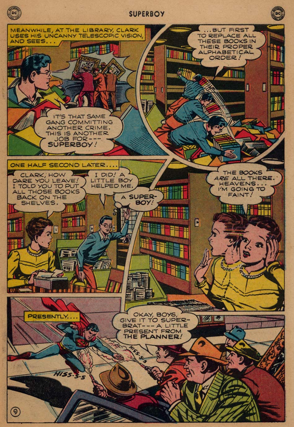 Read online Superboy (1949) comic -  Issue #5 - 37