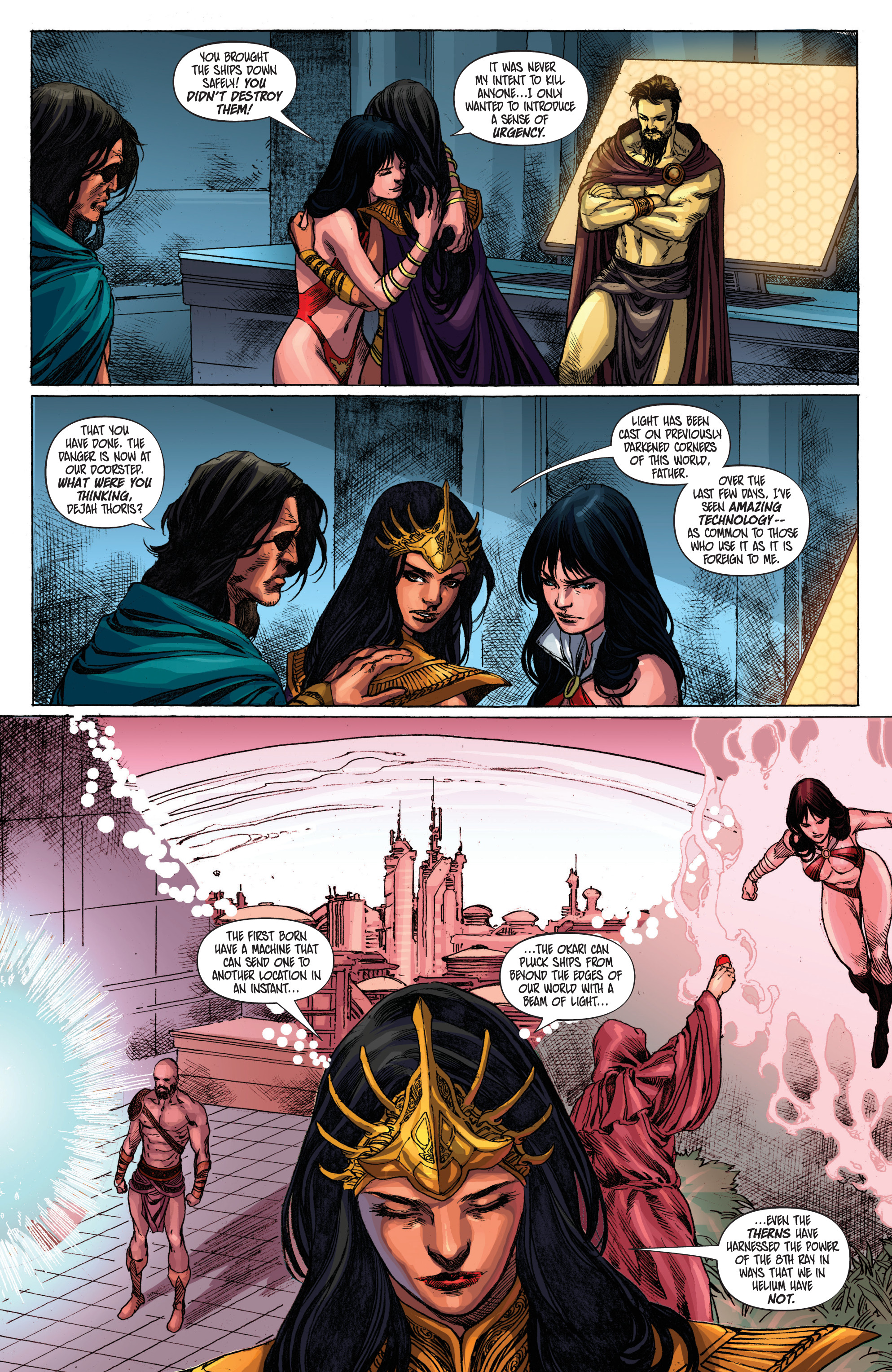 Read online Vampirella/Dejah Thoris comic -  Issue #5 - 10