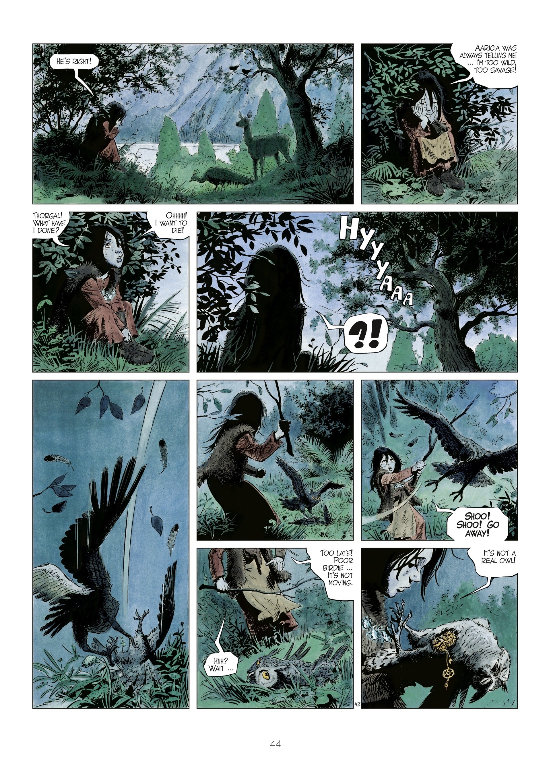 Read online The World of Thorgal: Wolfcub comic -  Issue #1 - 46