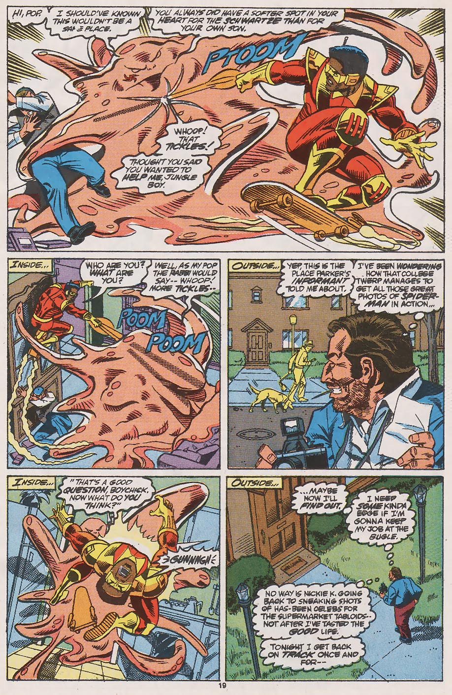 Read online Web of Spider-Man (1985) comic -  Issue #57 - 16