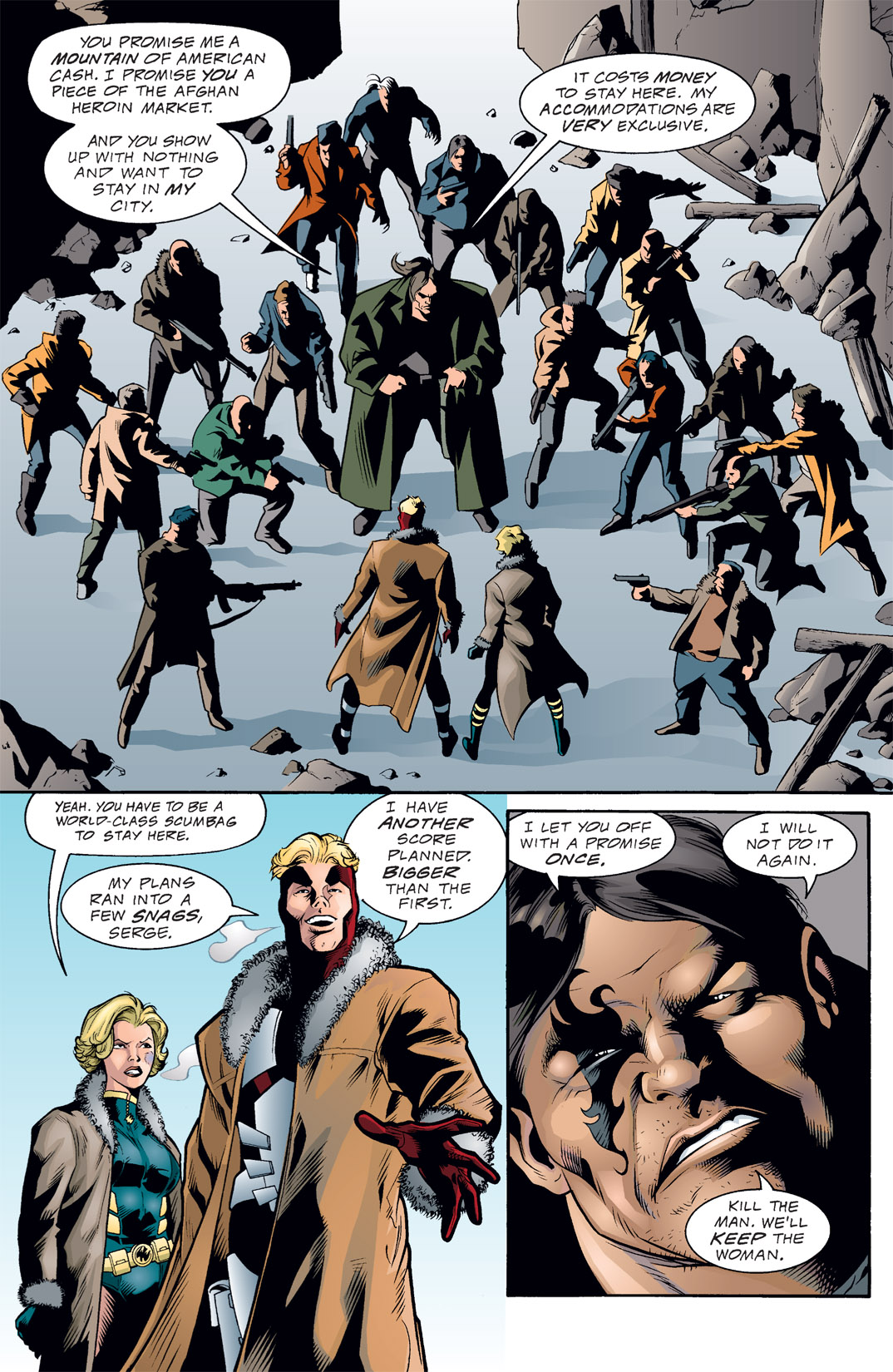 Read online Birds of Prey: Manhunt comic -  Issue #4 - 3