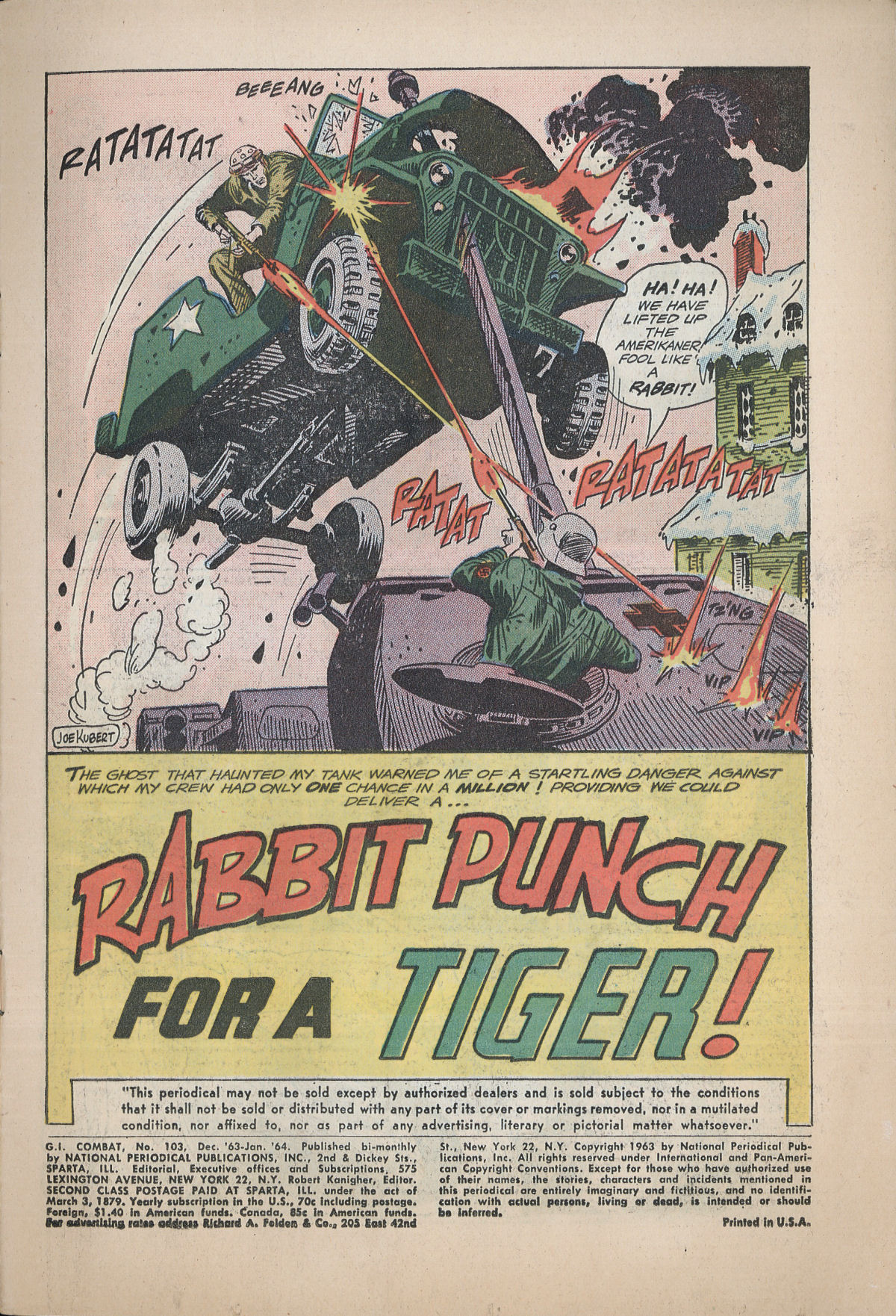 Read online G.I. Combat (1952) comic -  Issue #103 - 3