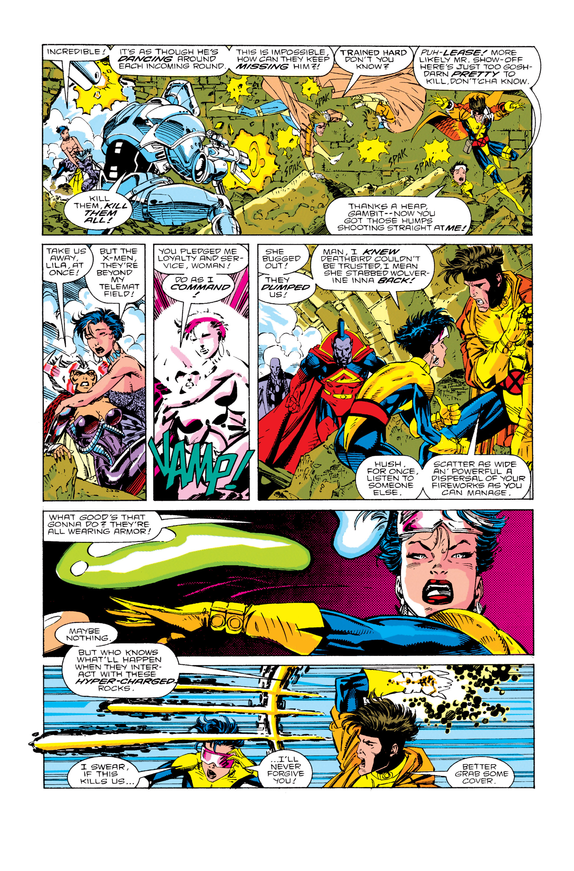 Read online Uncanny X-Men (1963) comic -  Issue #276 - 8