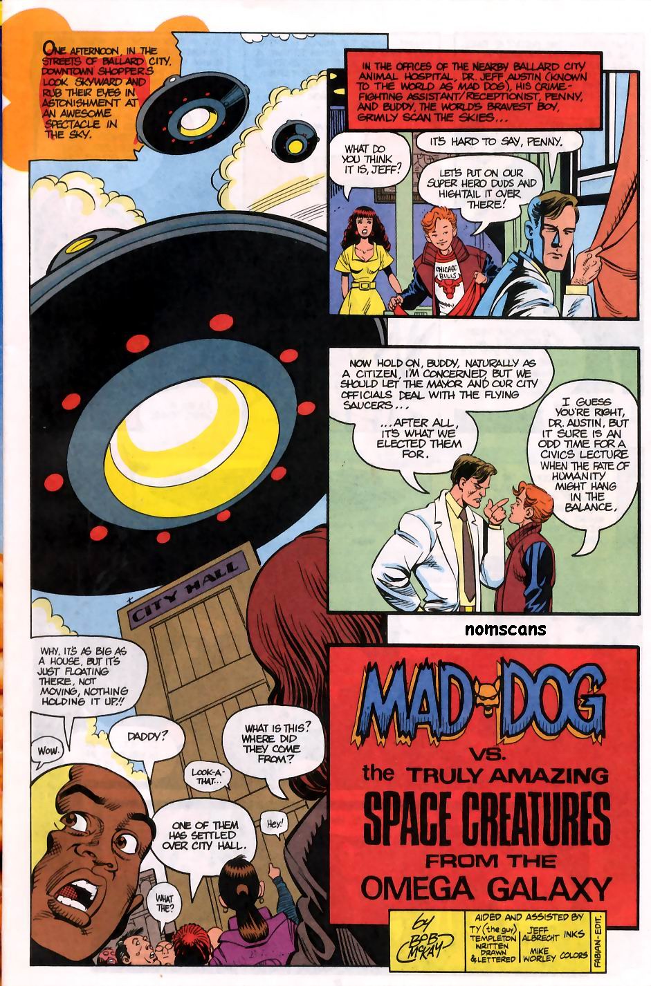 Read online Mad-Dog comic -  Issue #1 - 2