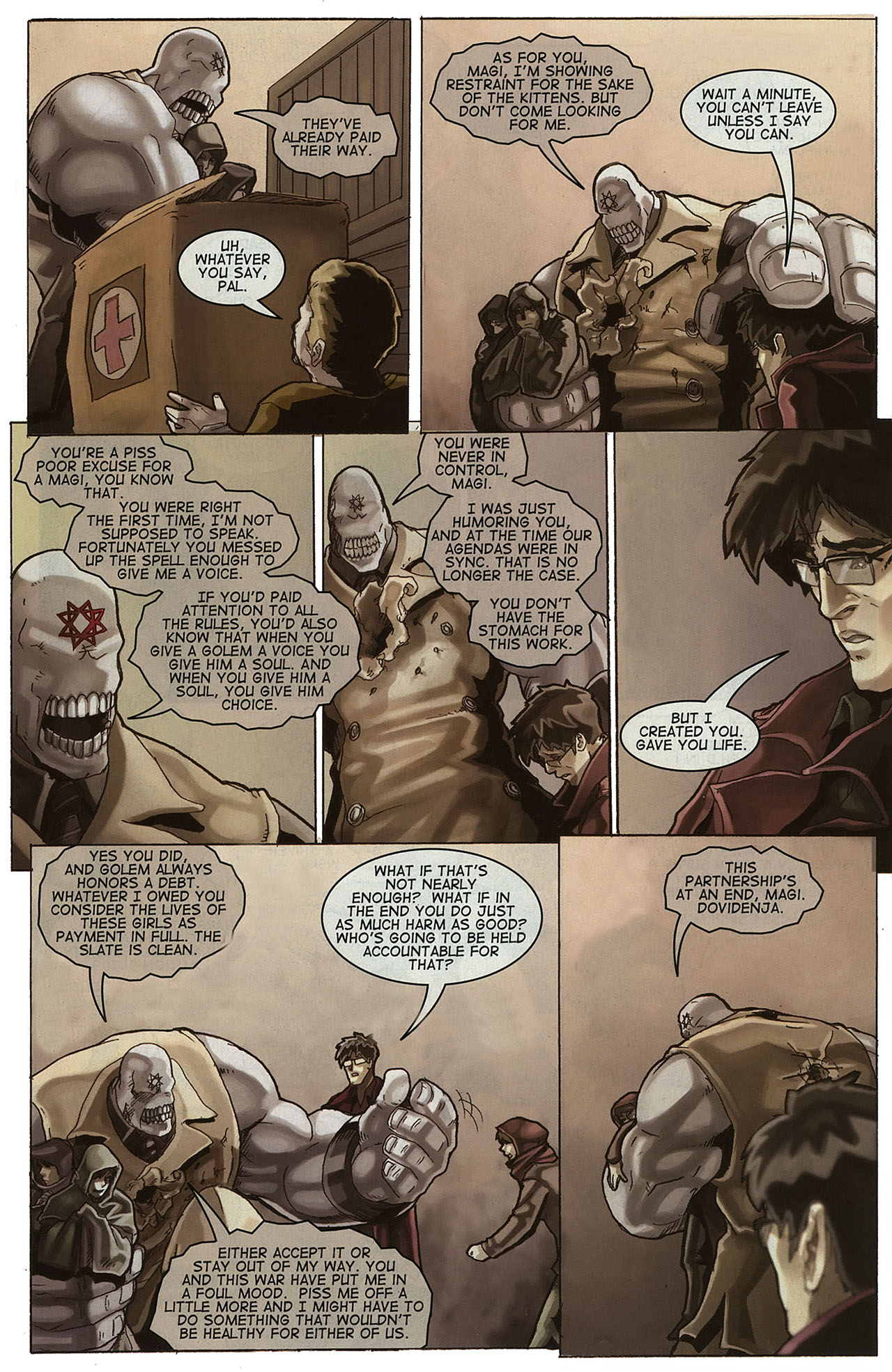 Read online Golem (2009) comic -  Issue # Full - 23