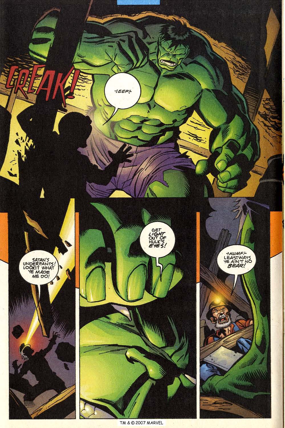 Read online Hulk (1999) comic -  Issue #9 - 10