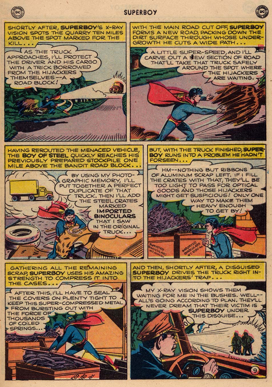 Read online Superboy (1949) comic -  Issue #14 - 43