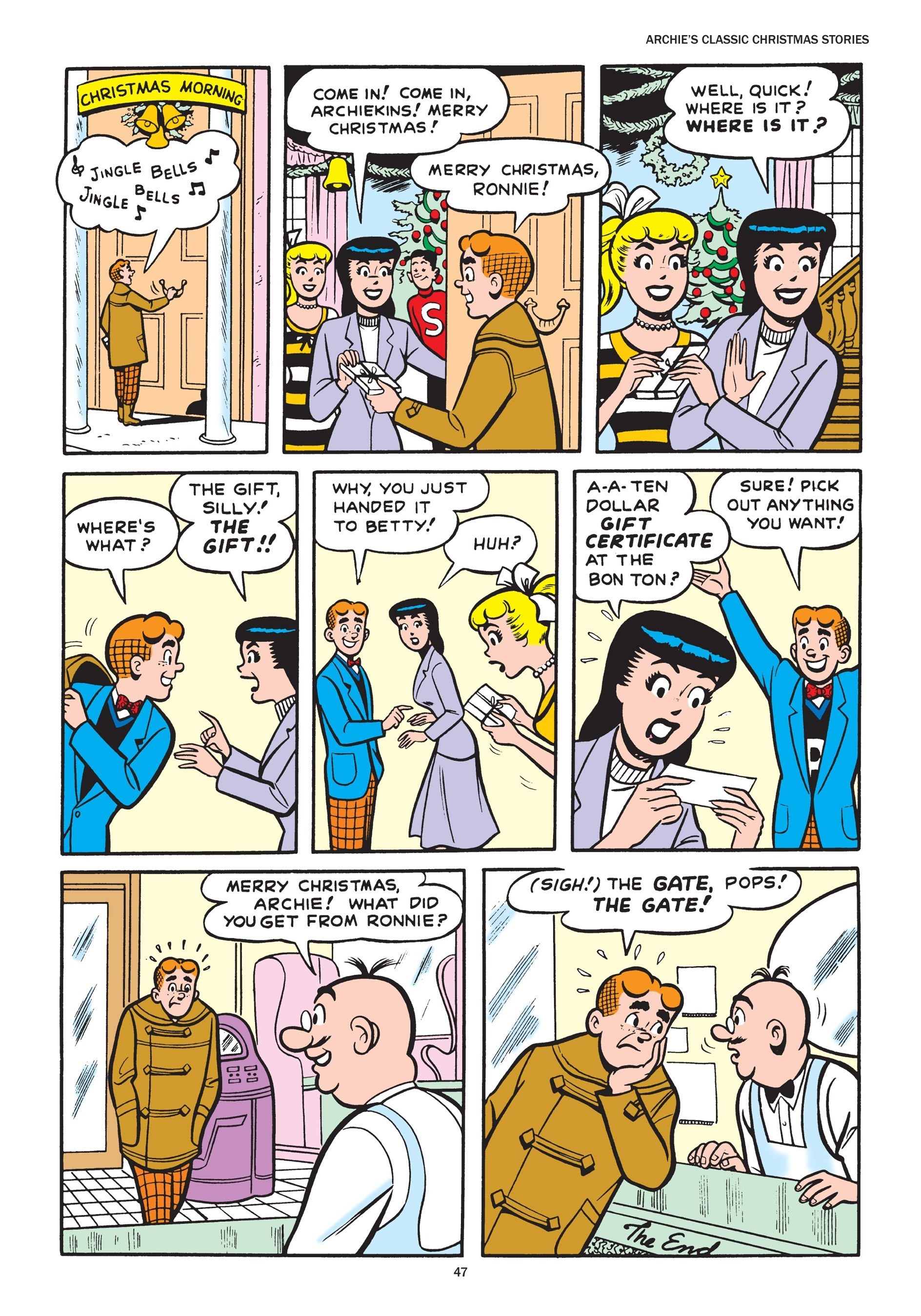 Read online Archie's Classic Christmas Stories comic -  Issue # TPB - 48