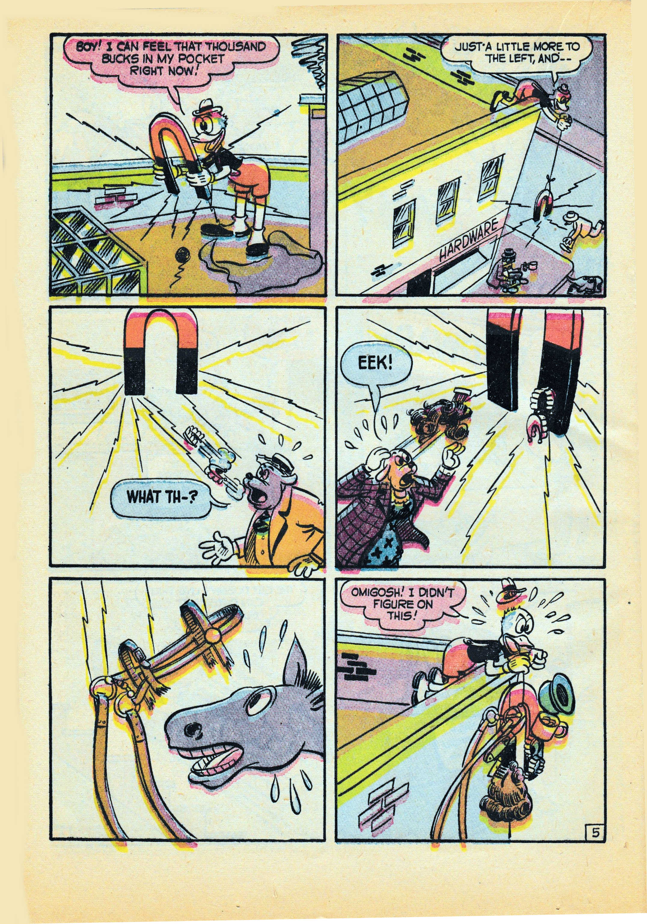 Read online Super Duck Comics comic -  Issue #5 - 28