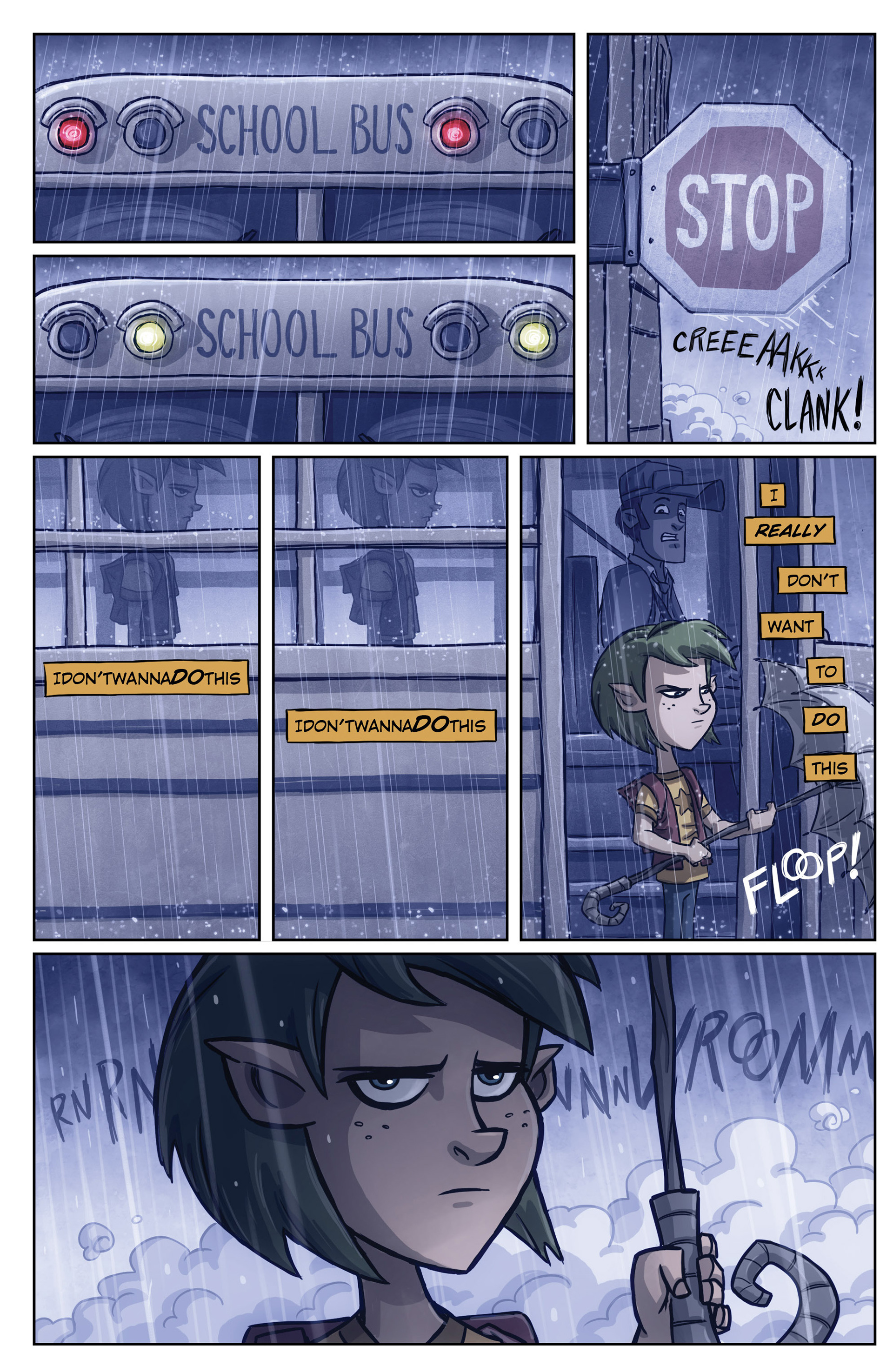 Read online Oddly Normal (2014) comic -  Issue #1 - 8