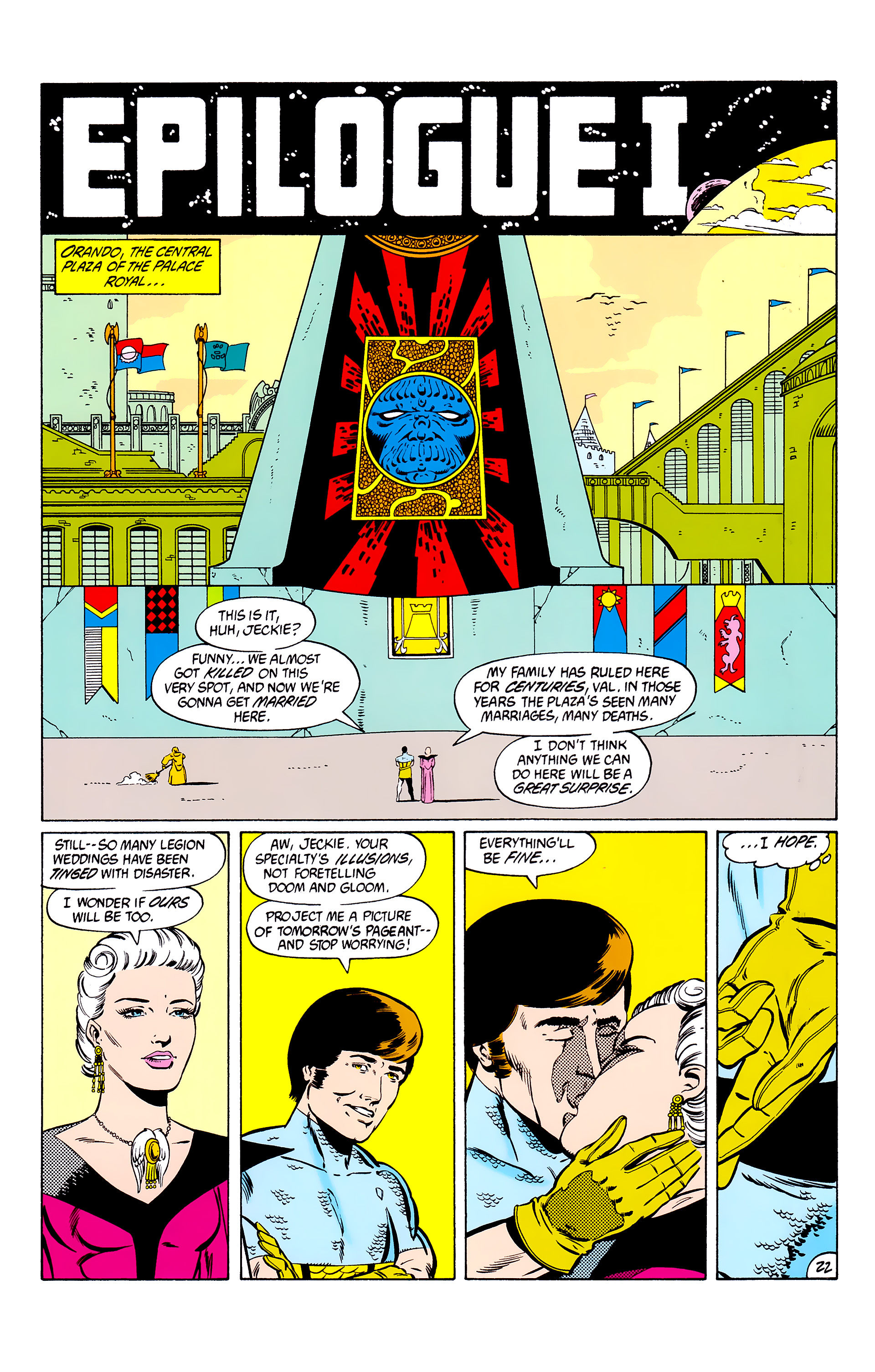 Read online Legion of Super-Heroes (1980) comic -  Issue #303 - 23