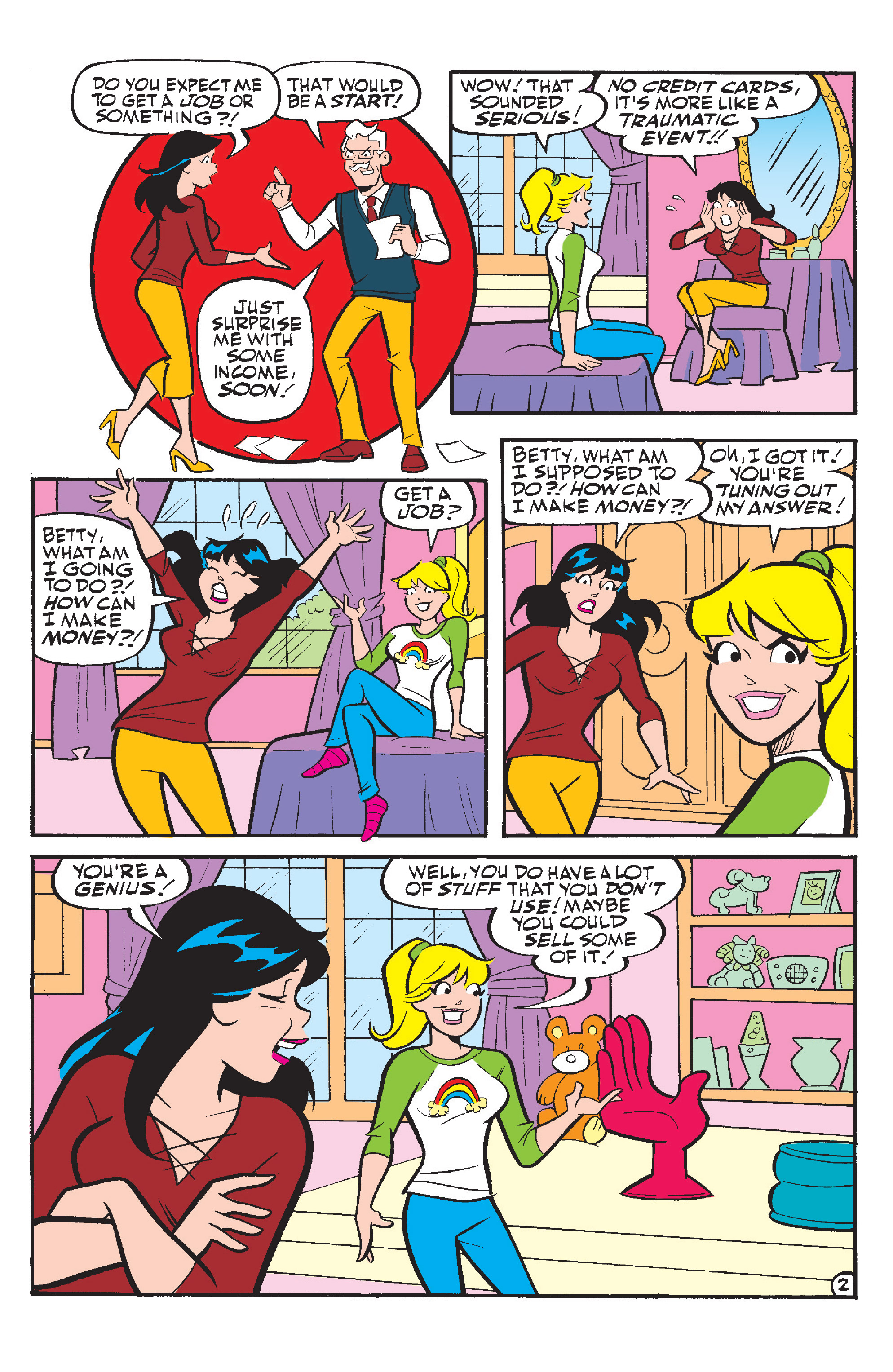Read online Betty & Veronica Best Friends Forever: At Movies comic -  Issue #4 - 19