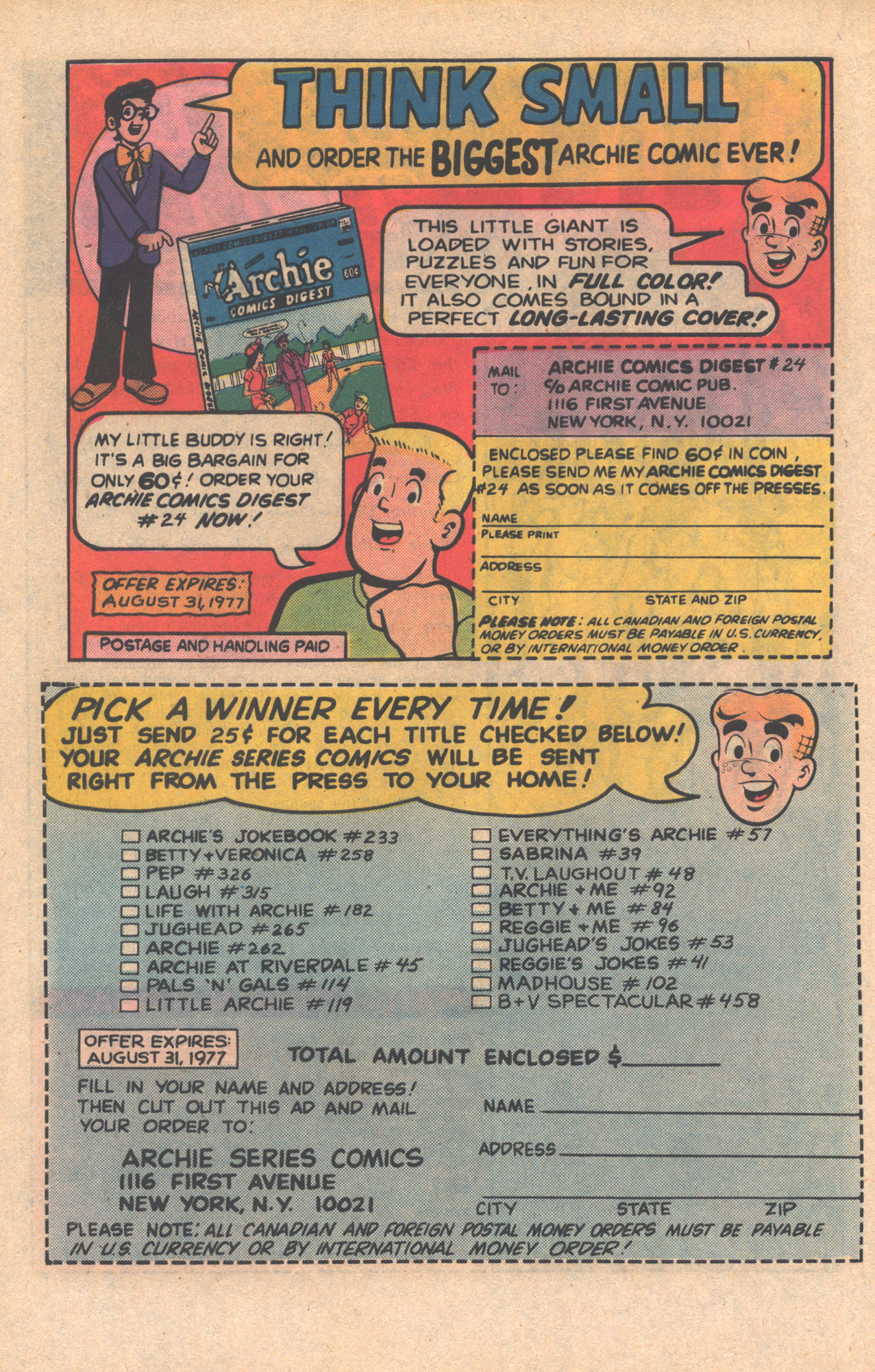 Read online The Adventures of Little Archie comic -  Issue #118 - 10