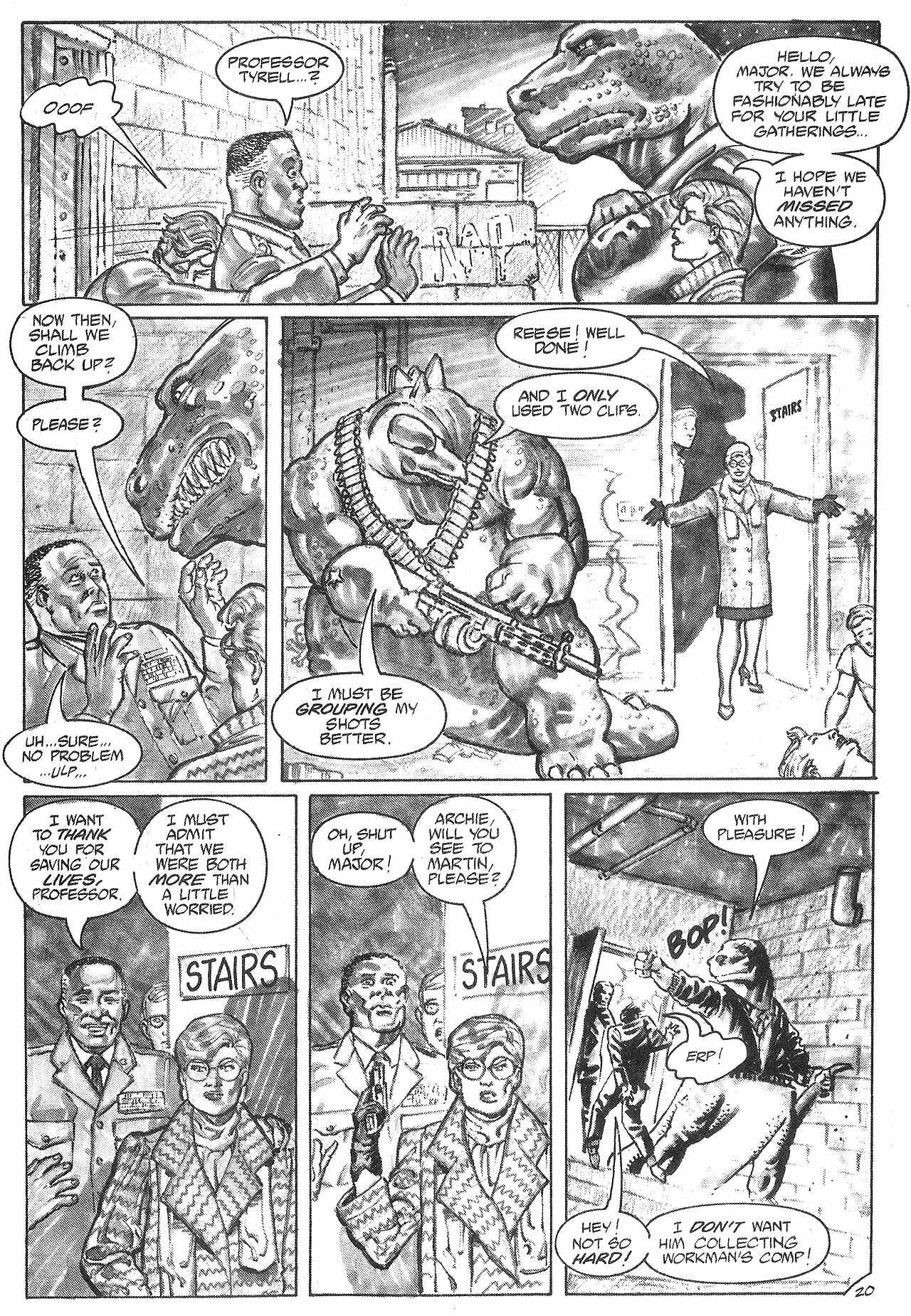 Read online Dinosaurs For Hire (1988) comic -  Issue #5 - 22