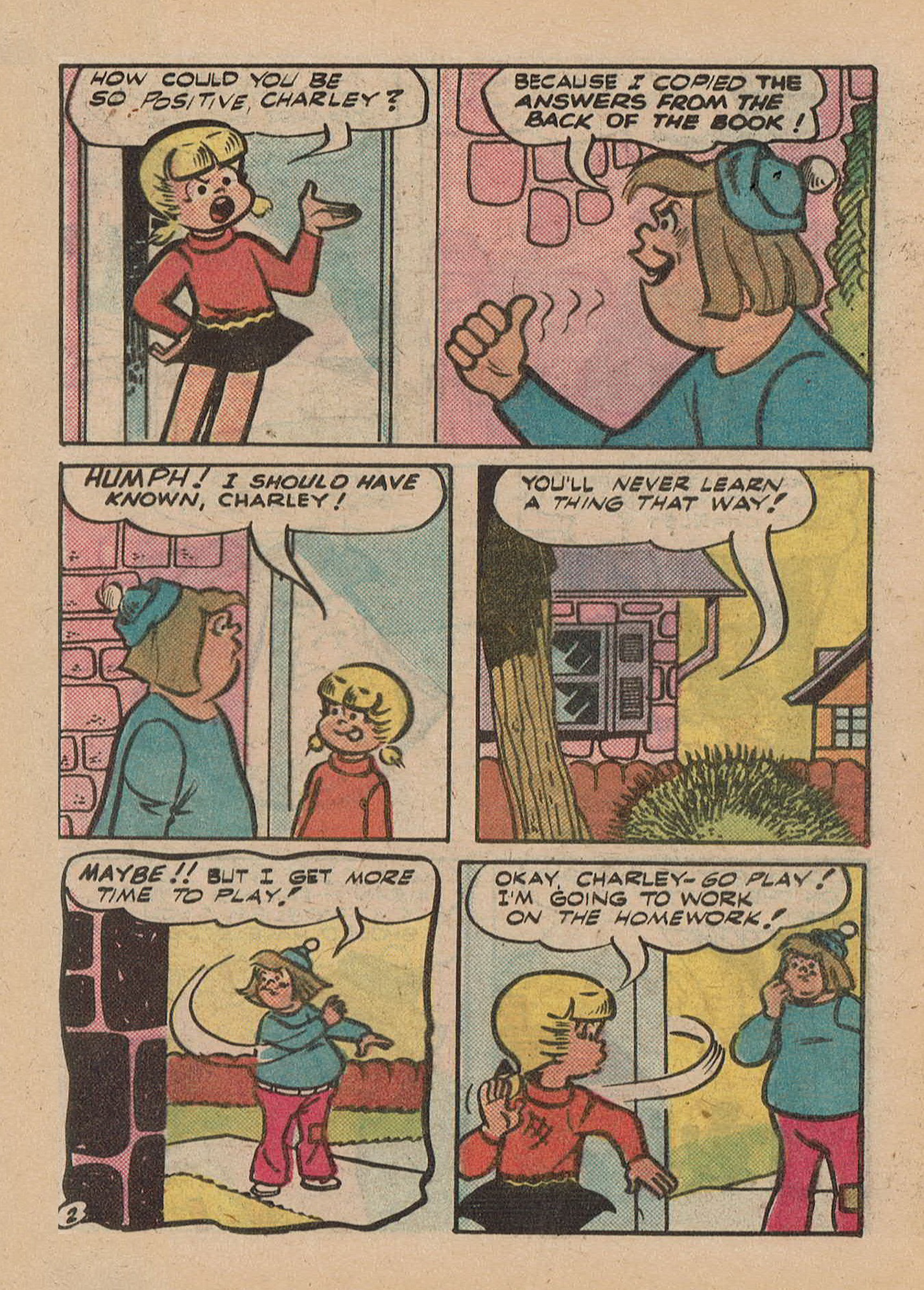 Read online Archie's Story & Game Digest Magazine comic -  Issue #7 - 57