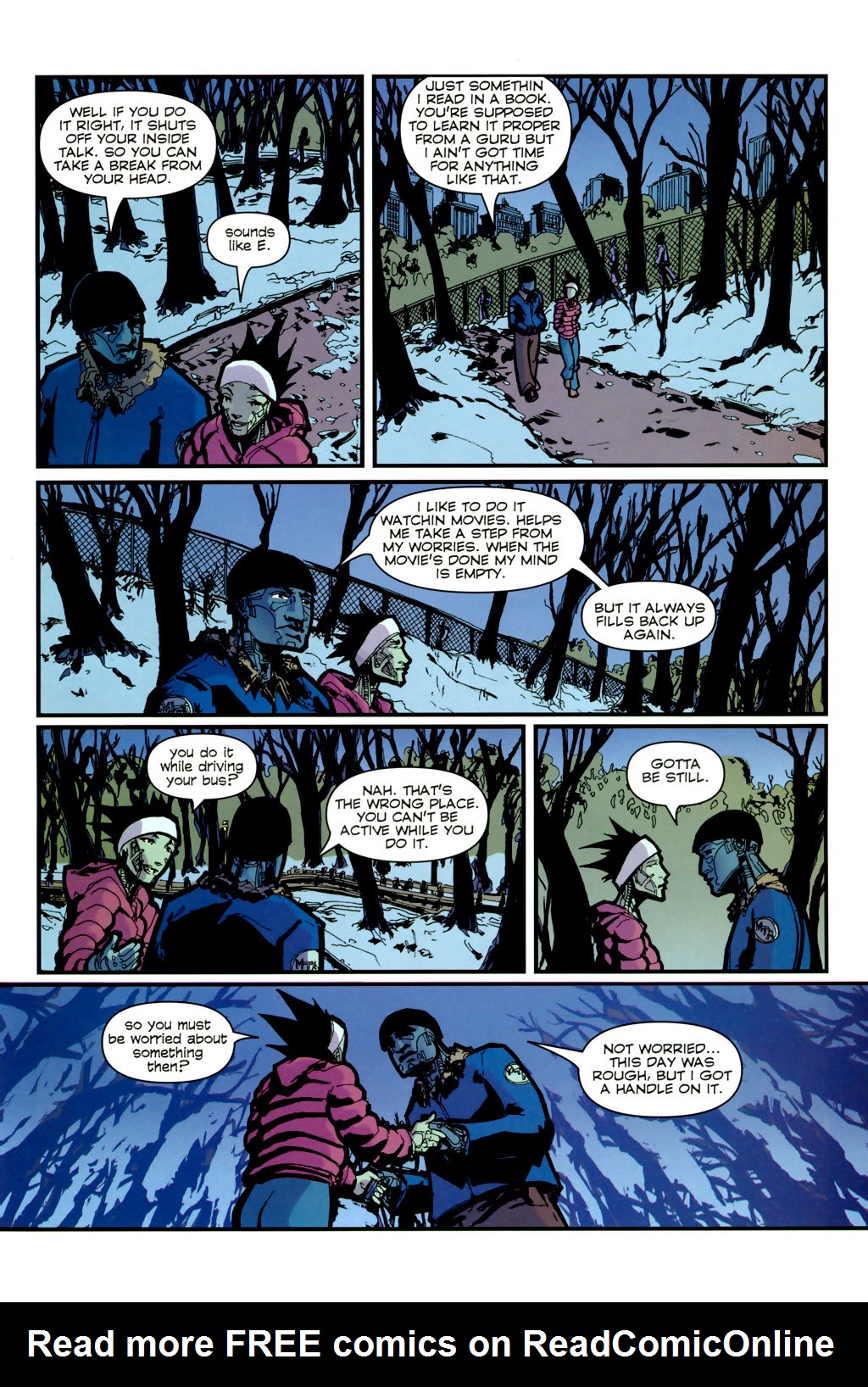 Read online NYC Mech: beta LOVE comic -  Issue #3 - 17