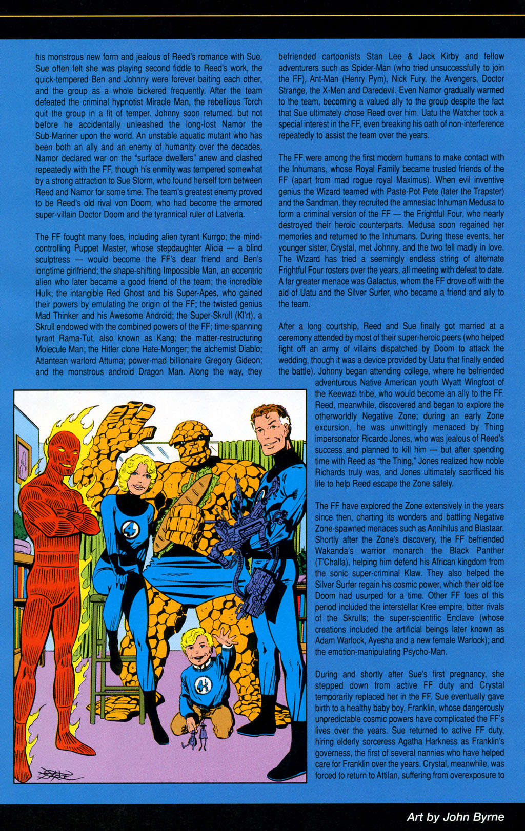Read online Official Handbook of the Marvel Universe: Fantastic Four 2005 comic -  Issue # Full - 10