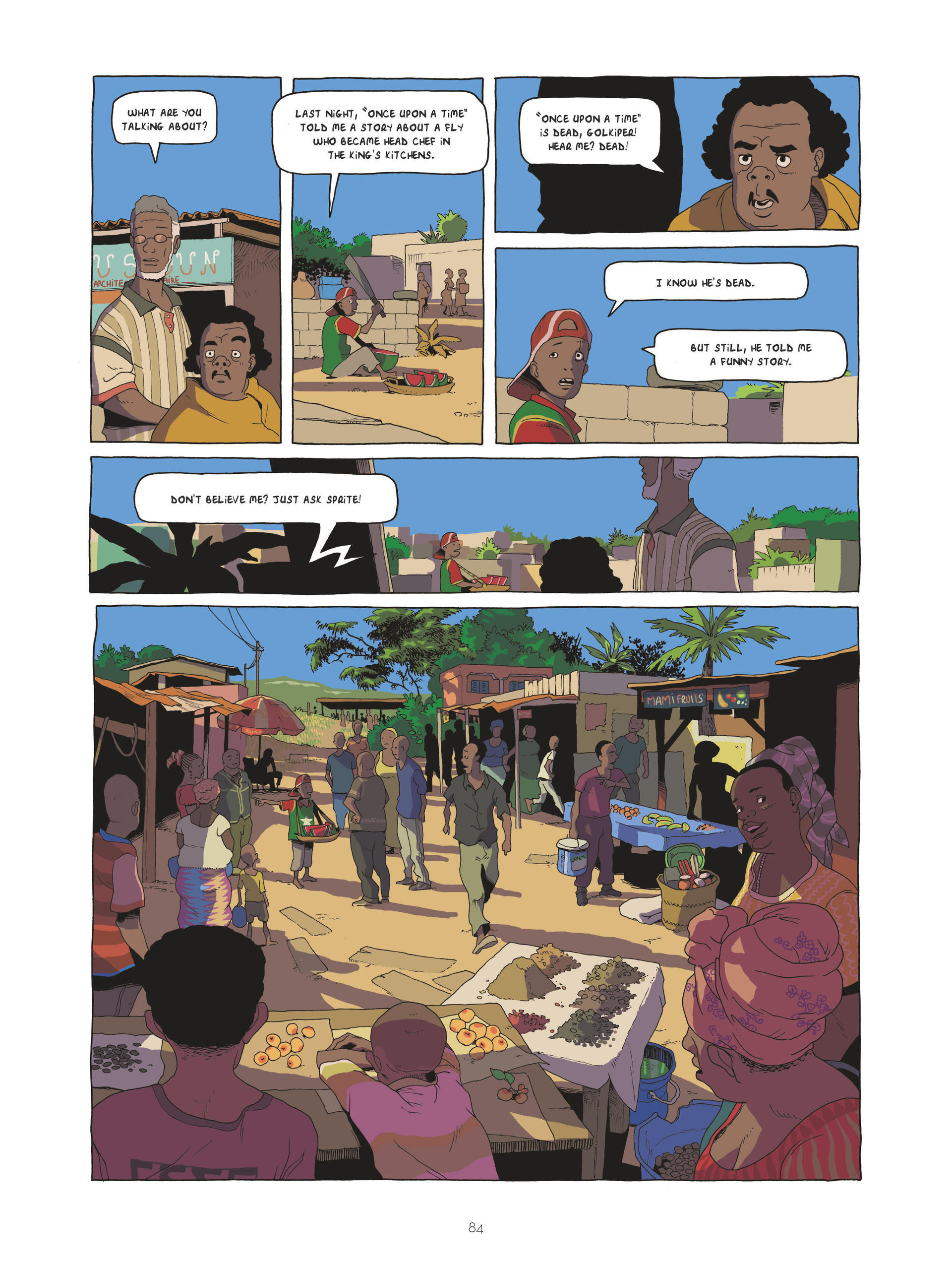 Read online Zidrou-Beuchot's African Trilogy comic -  Issue # TPB 1 - 84