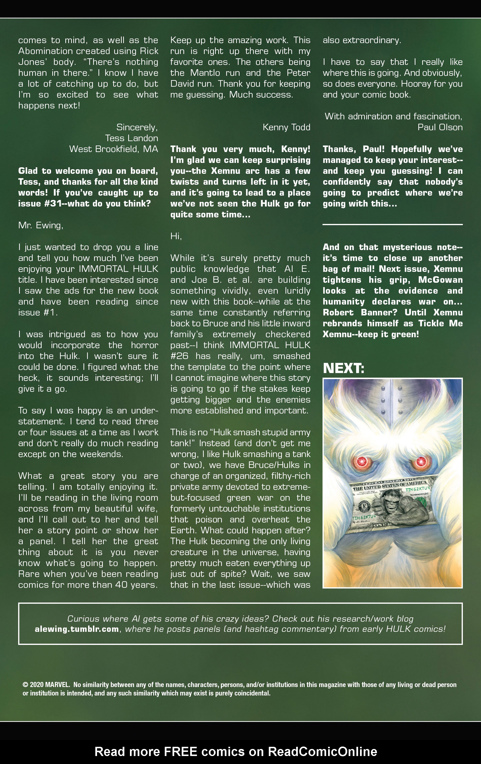Read online Immortal Hulk comic -  Issue #31 - 24