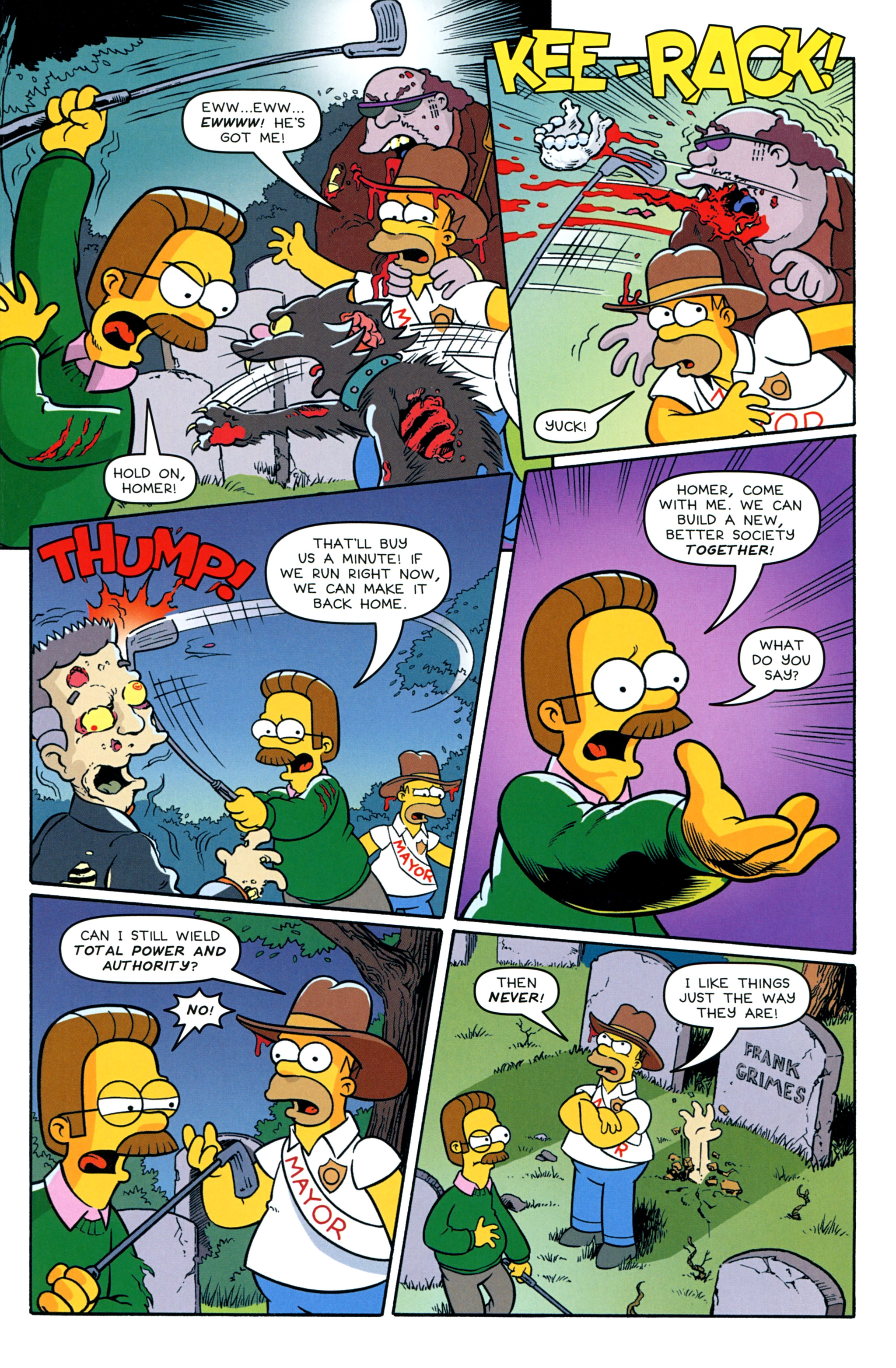 Read online Treehouse of Horror comic -  Issue #20 - 20