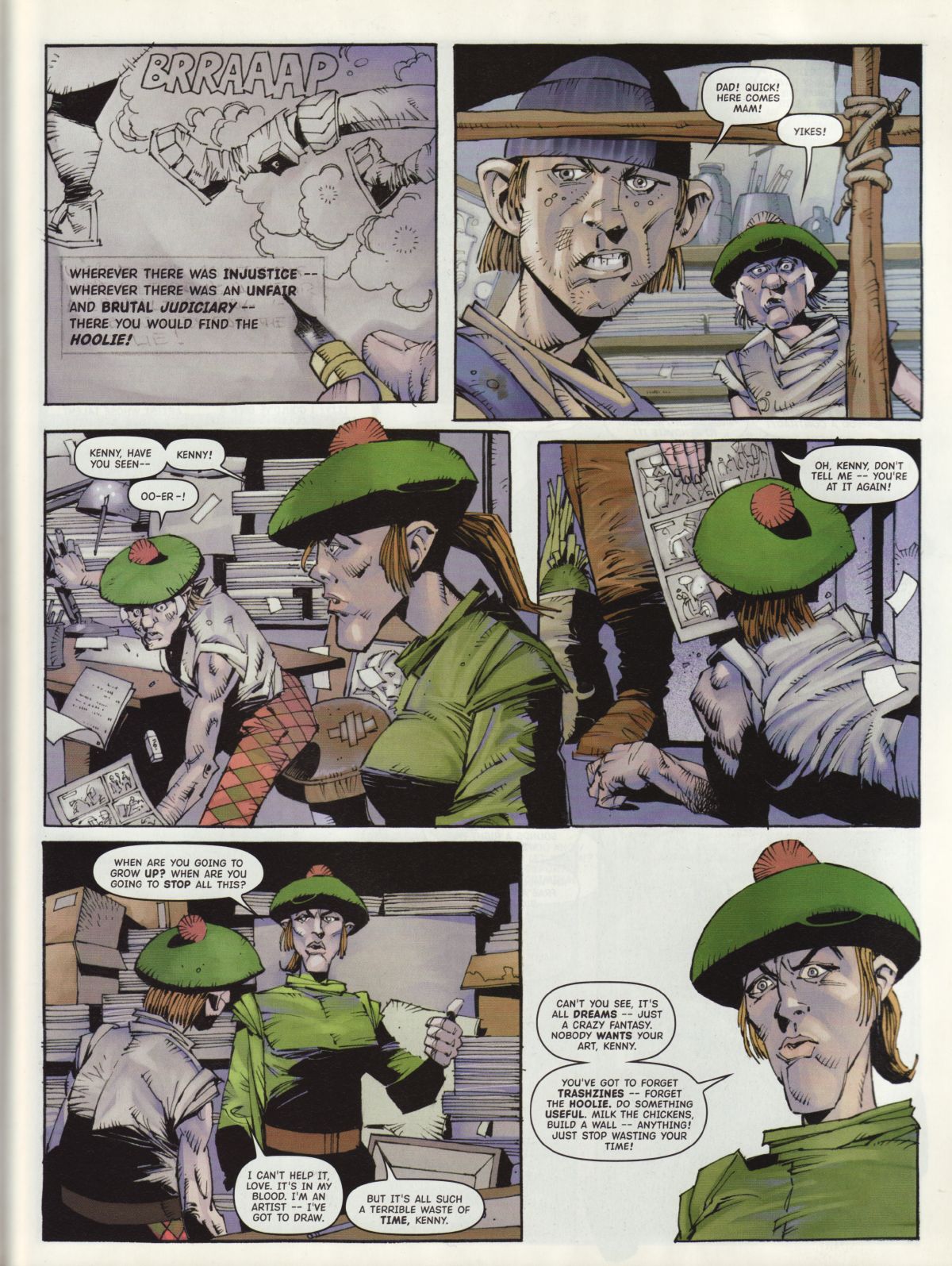Read online Judge Dredd Megazine (Vol. 5) comic -  Issue #228 - 9