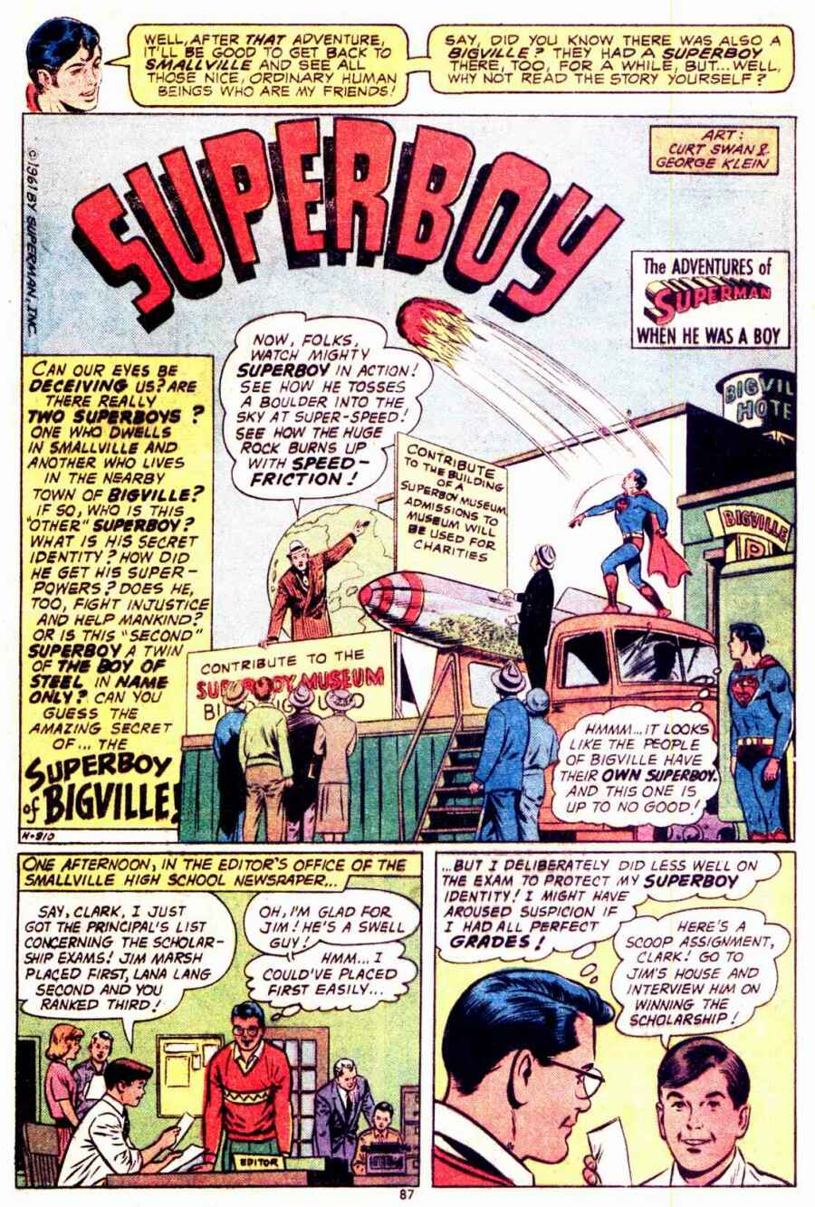 Read online Superboy (1949) comic -  Issue #202 - 75