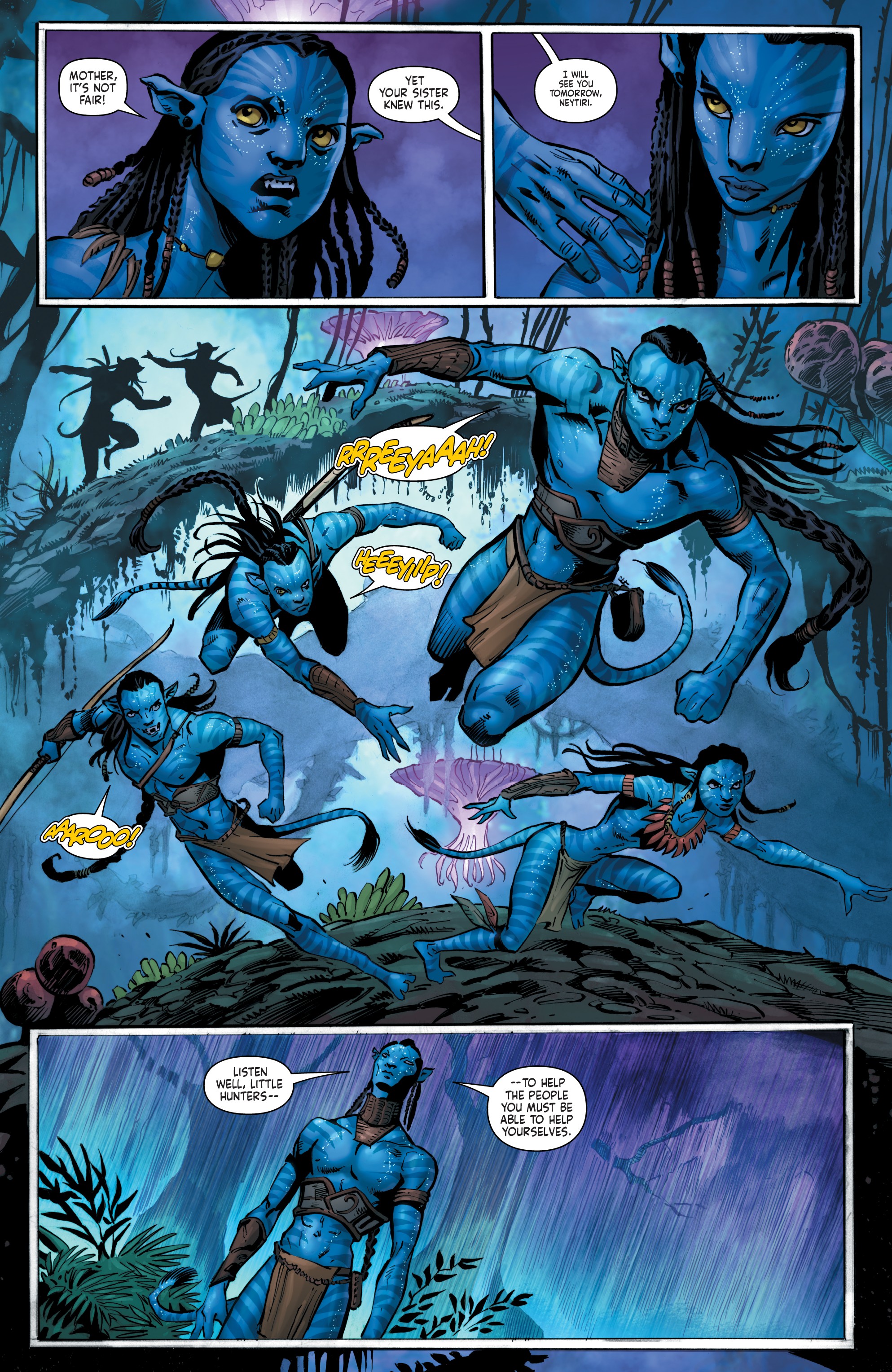 Read online Avatar: Tsu'tey's Path comic -  Issue #1 - 6