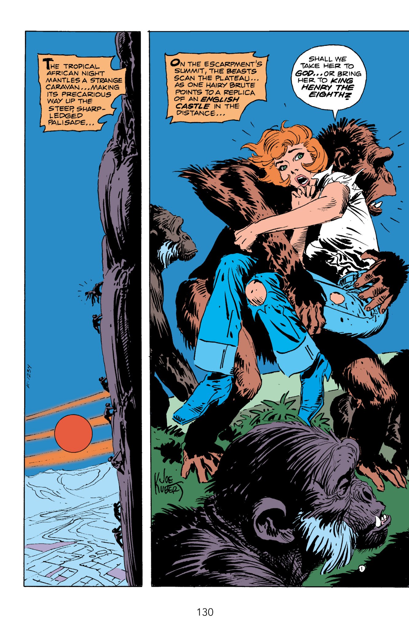 Read online Edgar Rice Burroughs' Tarzan The Joe Kubert Years comic -  Issue # TPB 3 (Part 2) - 21
