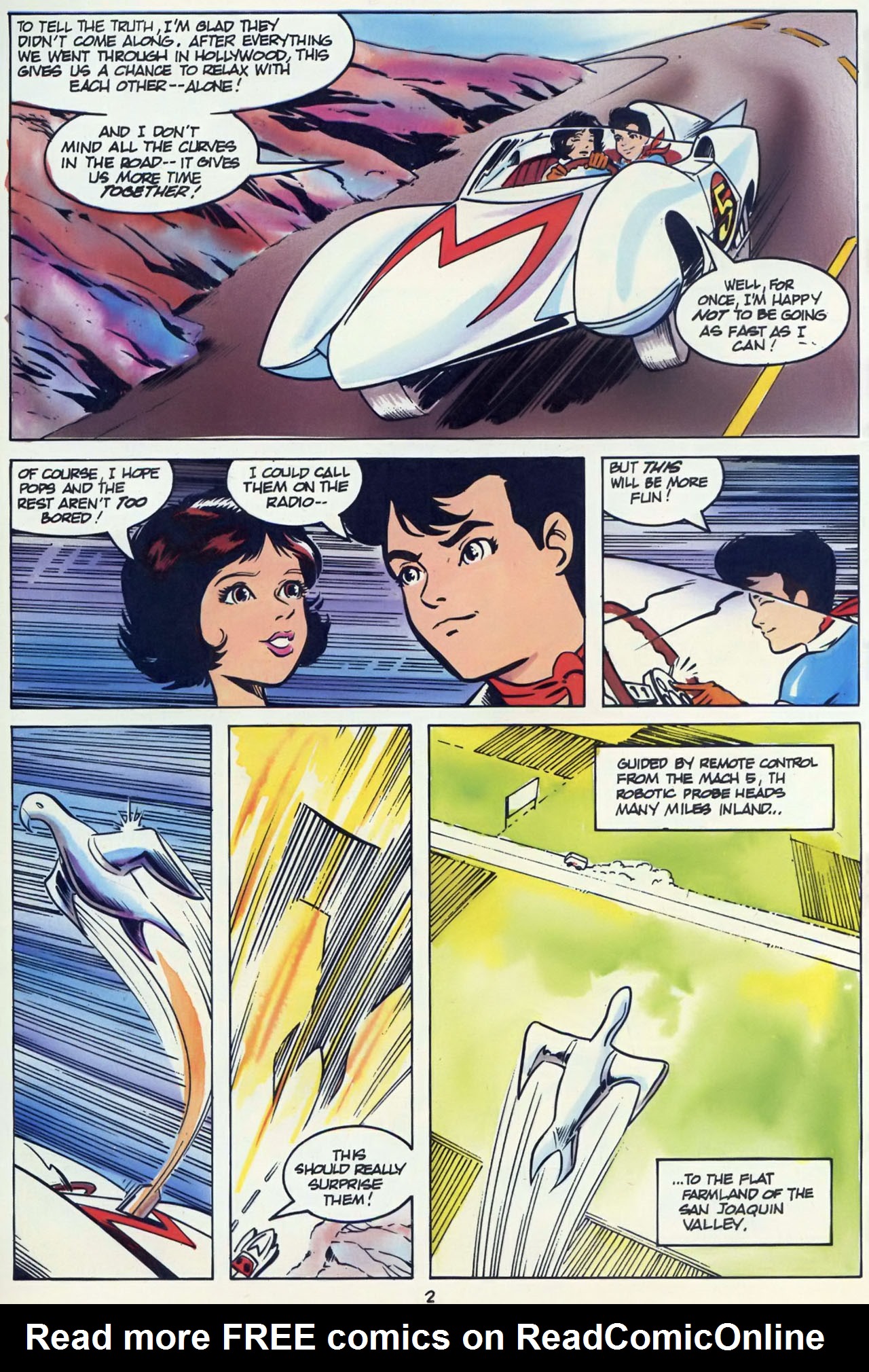 Read online Speed Racer (1987) comic -  Issue #7 - 4