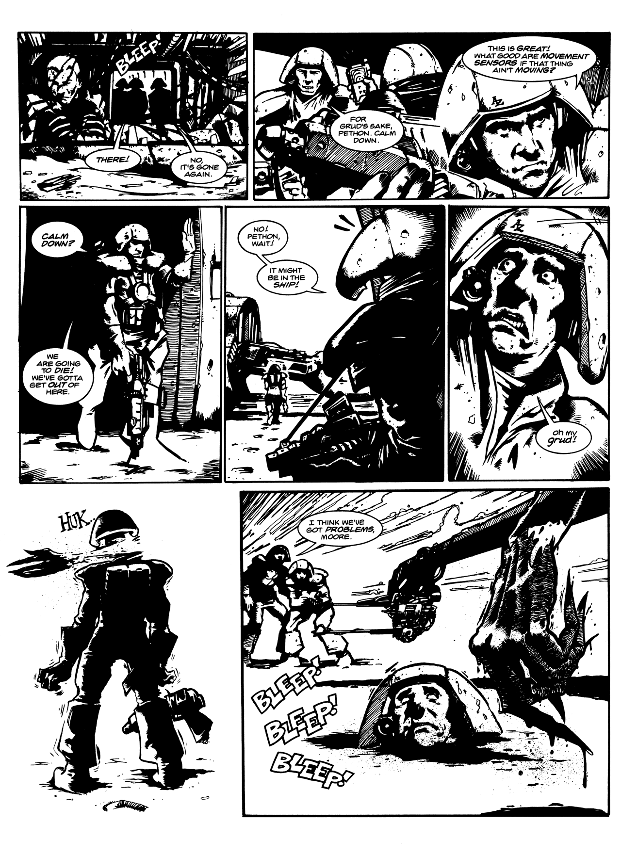 Read online Judge Dredd: The Megazine (vol. 2) comic -  Issue #57 - 33
