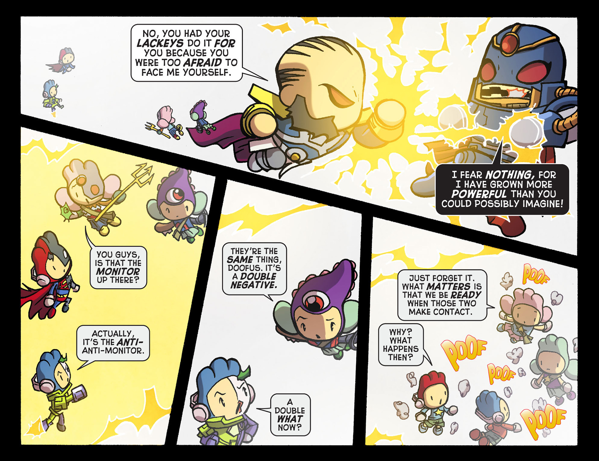 Read online Scribblenauts Unmasked: A Crisis of Imagination comic -  Issue #18 - 13