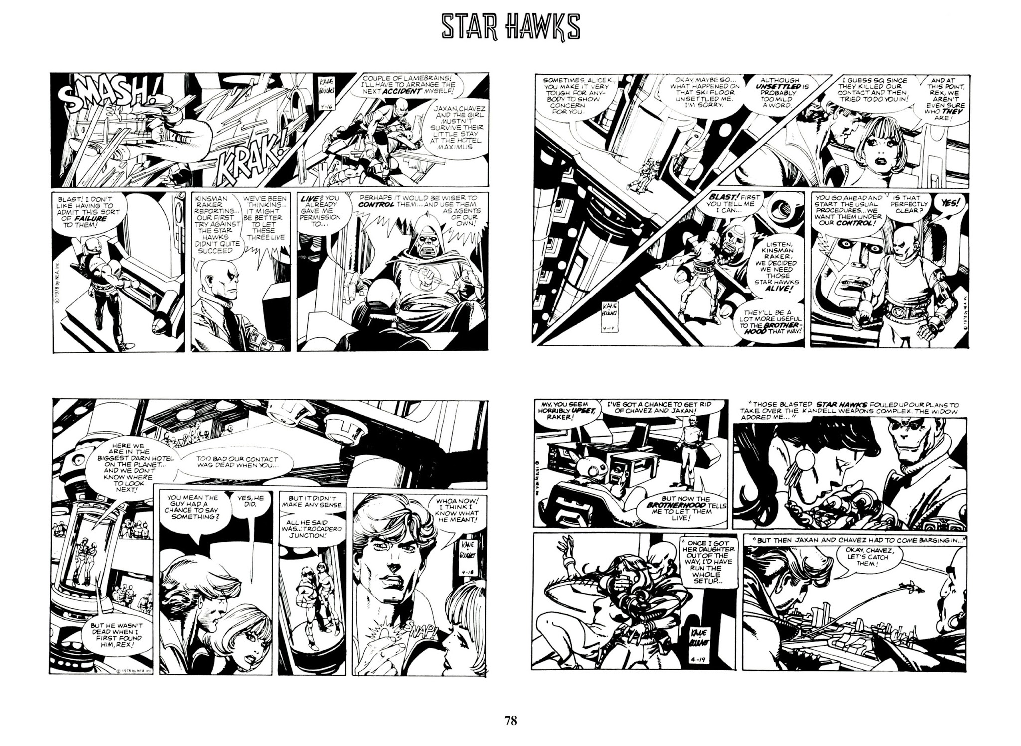 Read online Star Hawks: The Complete Series comic -  Issue # TPB - 78
